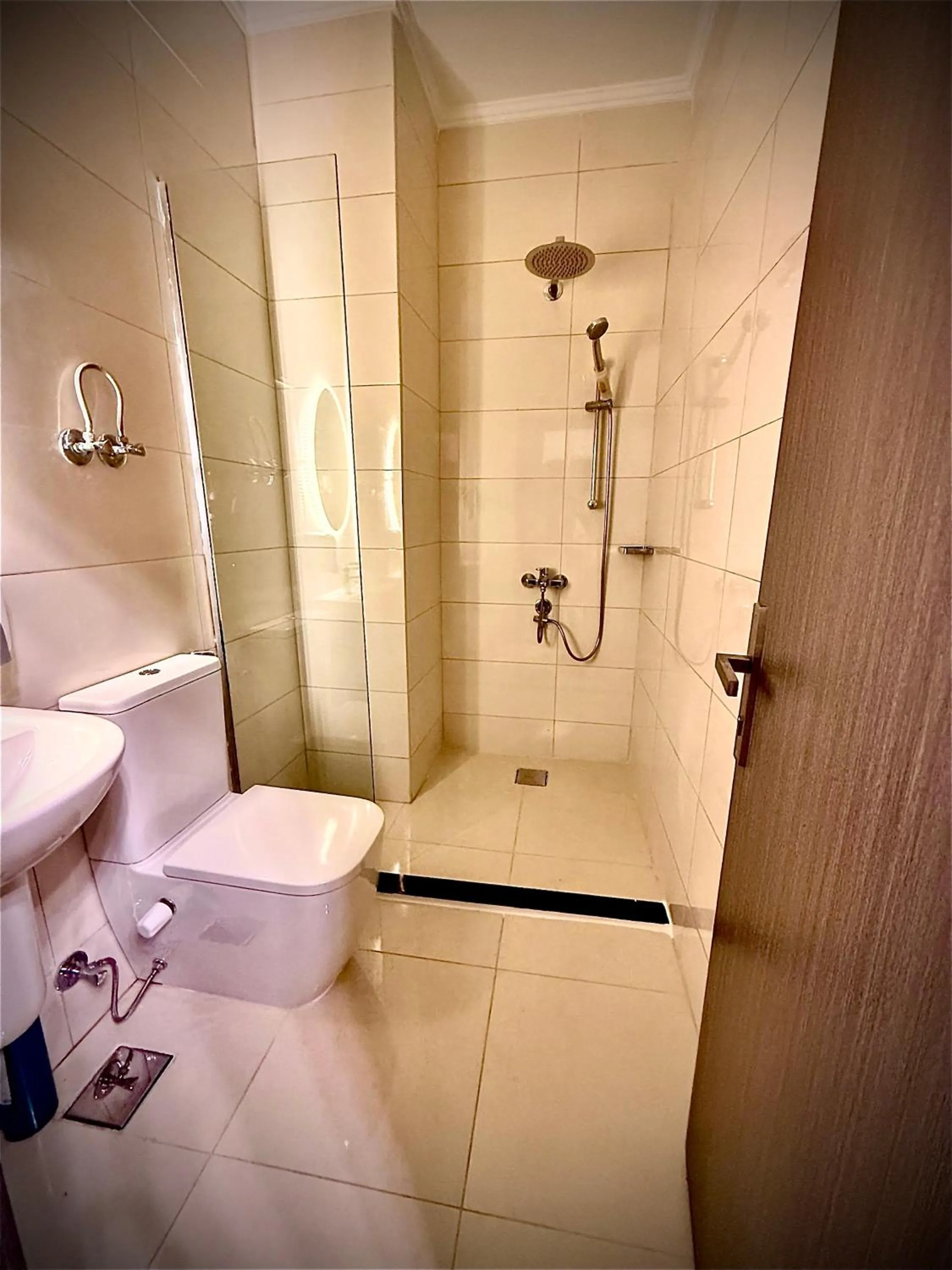 Toilet in Heritage Hostel Cairo