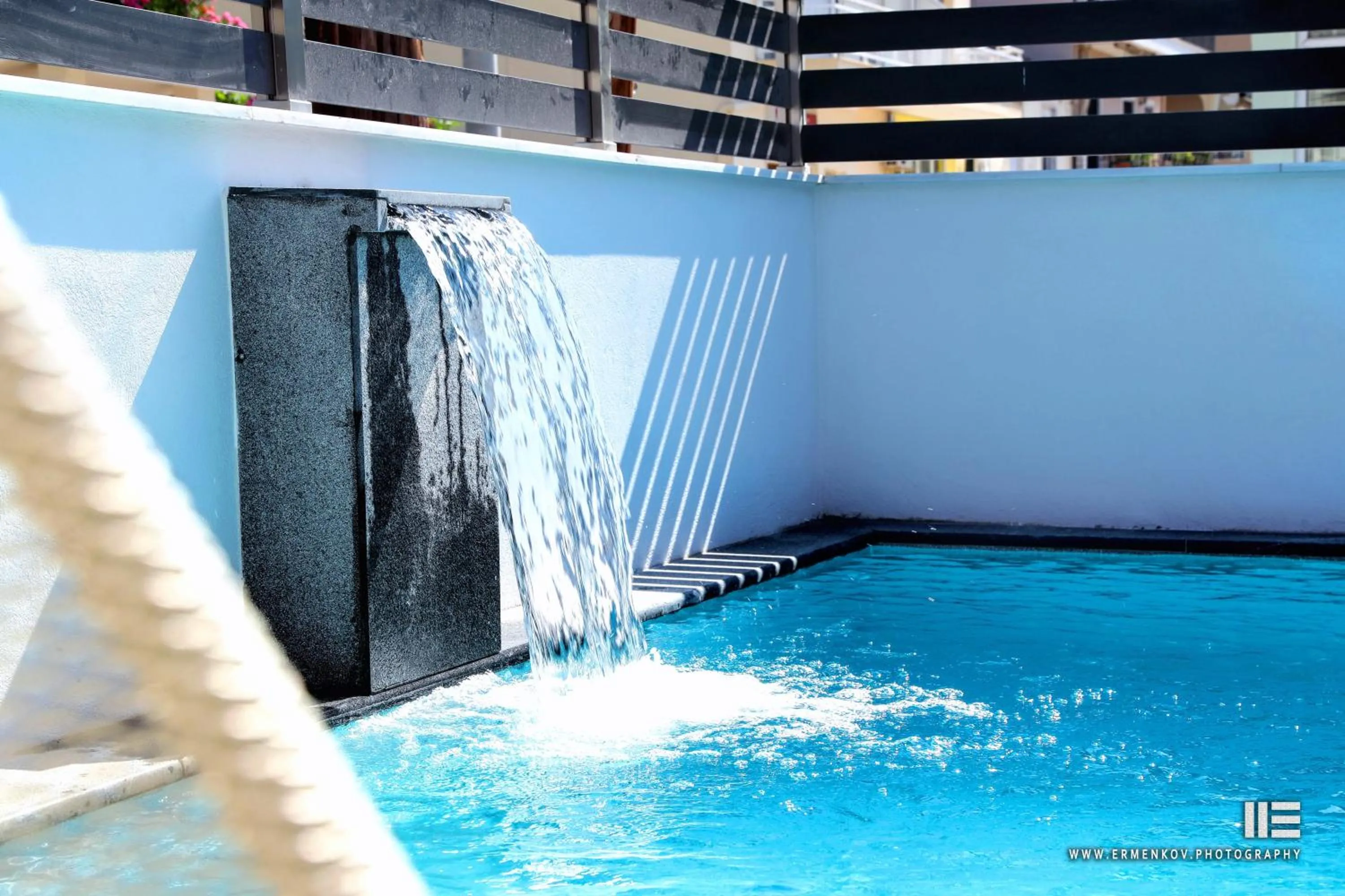 Swimming pool in Senso Suites