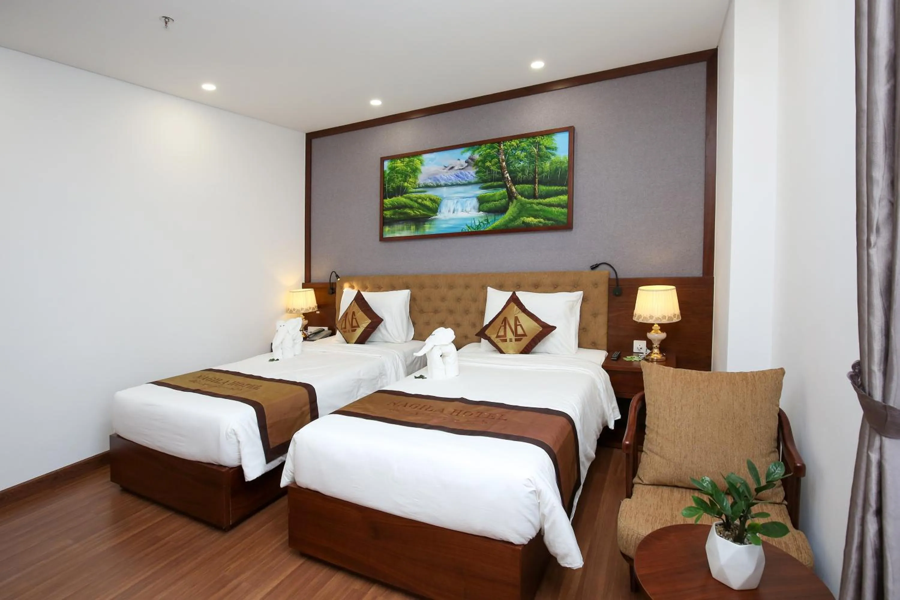 Bed in Nagila Boutique Hotel