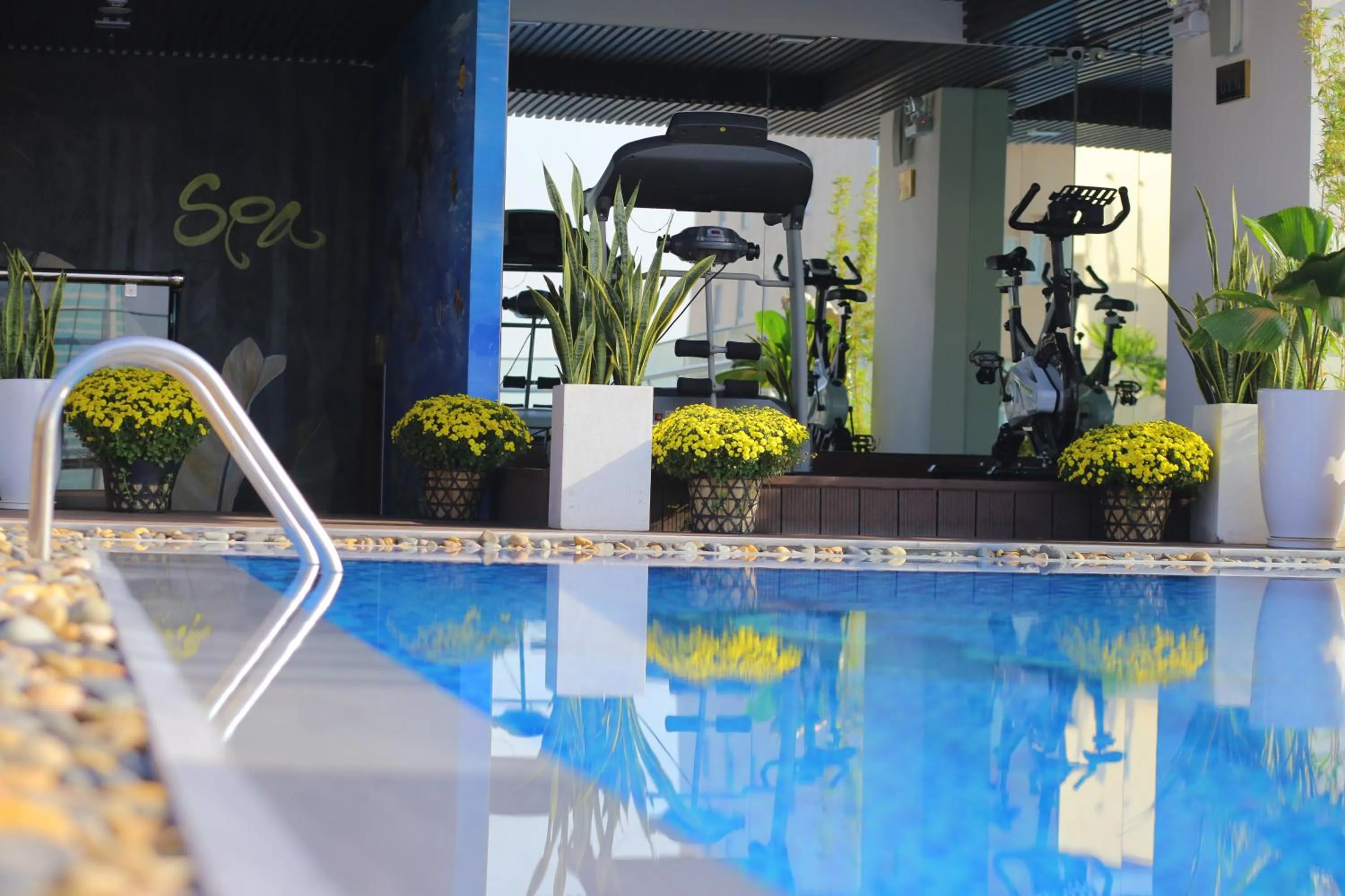 Fitness centre/facilities in Nagila Boutique Hotel