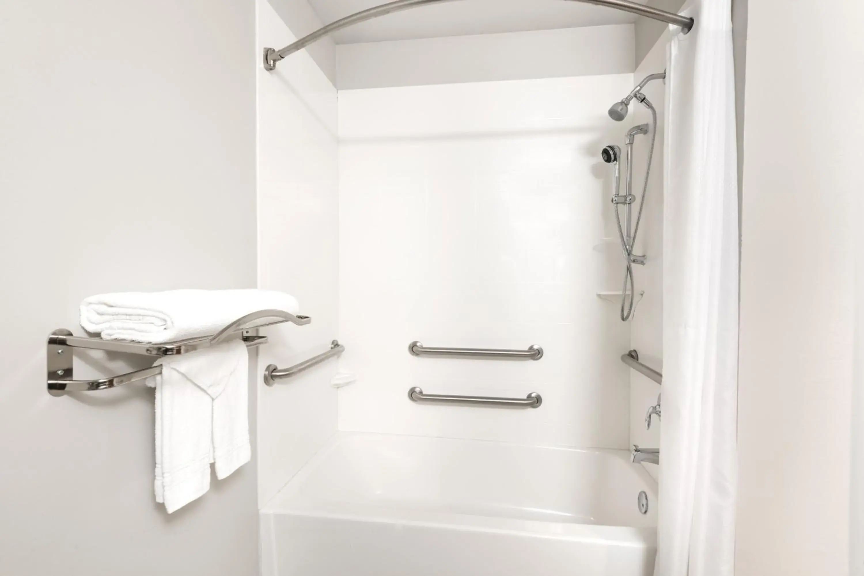 Bathroom in Microtel By Wyndham Victor Bathroom in Microtel By Wyndham Victor