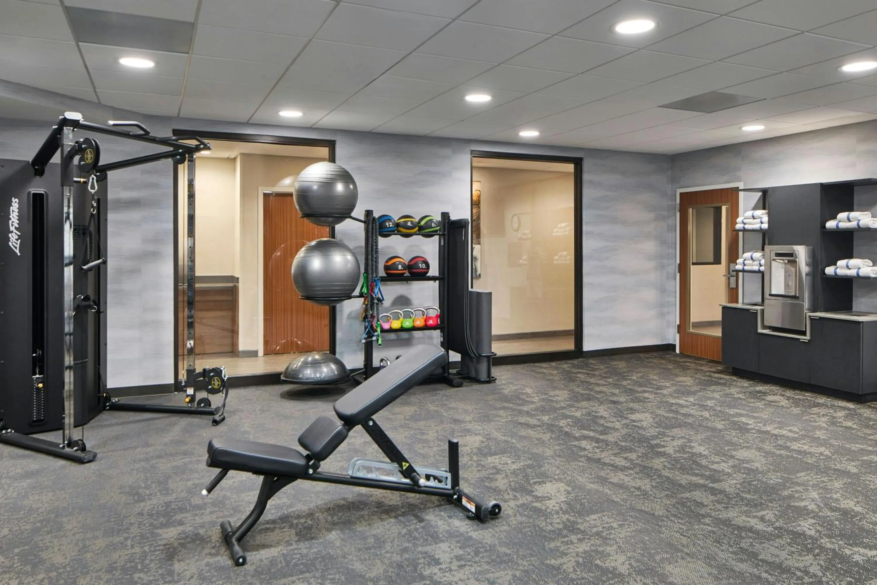 Fitness centre/facilities in Fairfield by Marriott Inn & Suites LaGrange