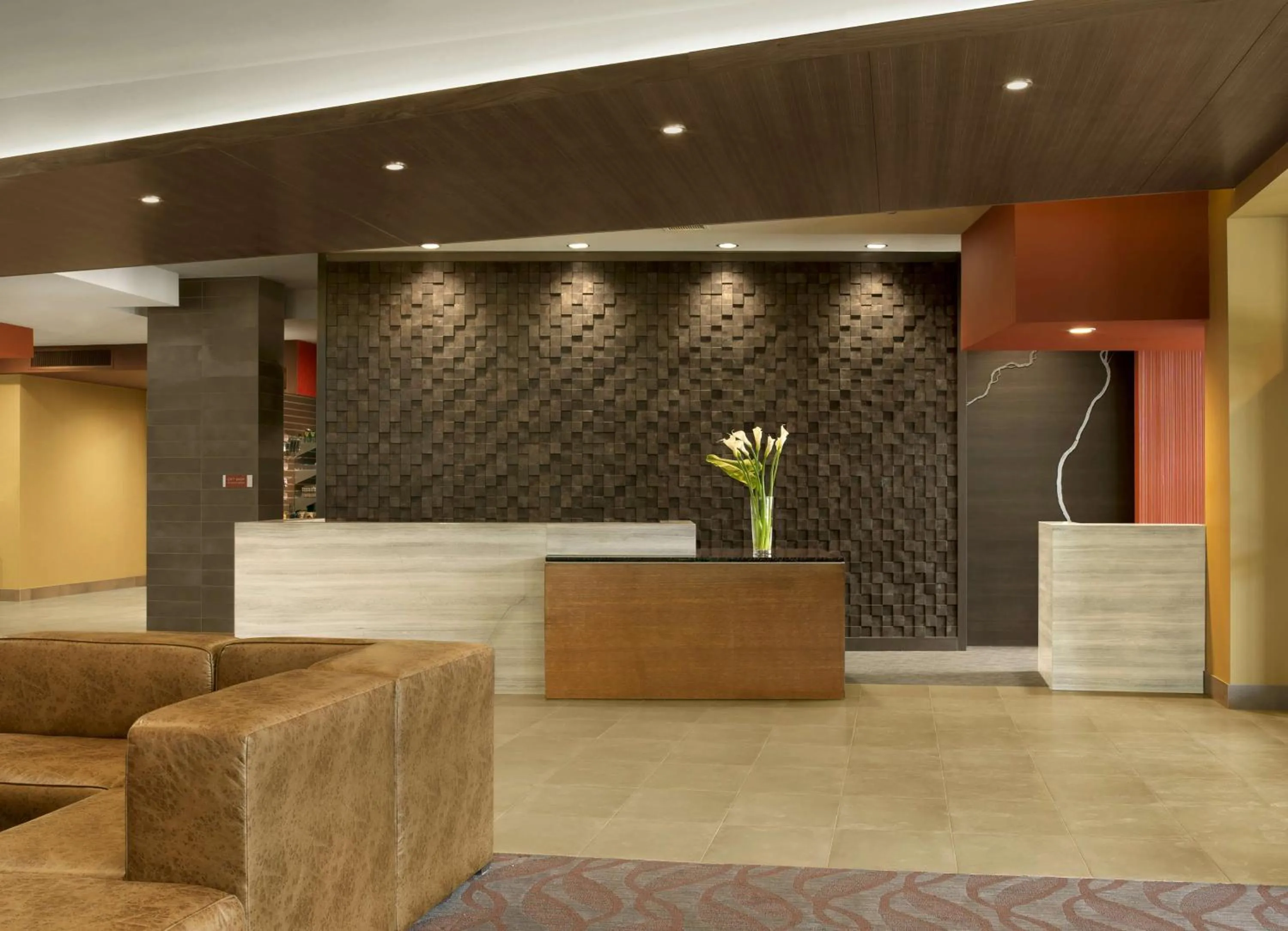 Lobby or reception in The Broadway Columbia - a DoubleTree by Hilton Hotel