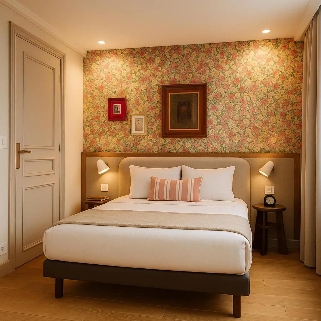 Bed in Hotel B Square