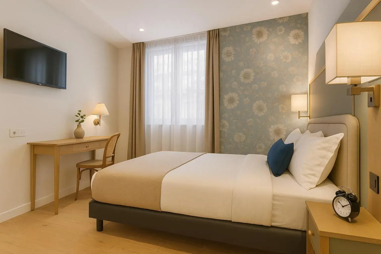 Bed in Hotel B Square Bed in Hotel B Square