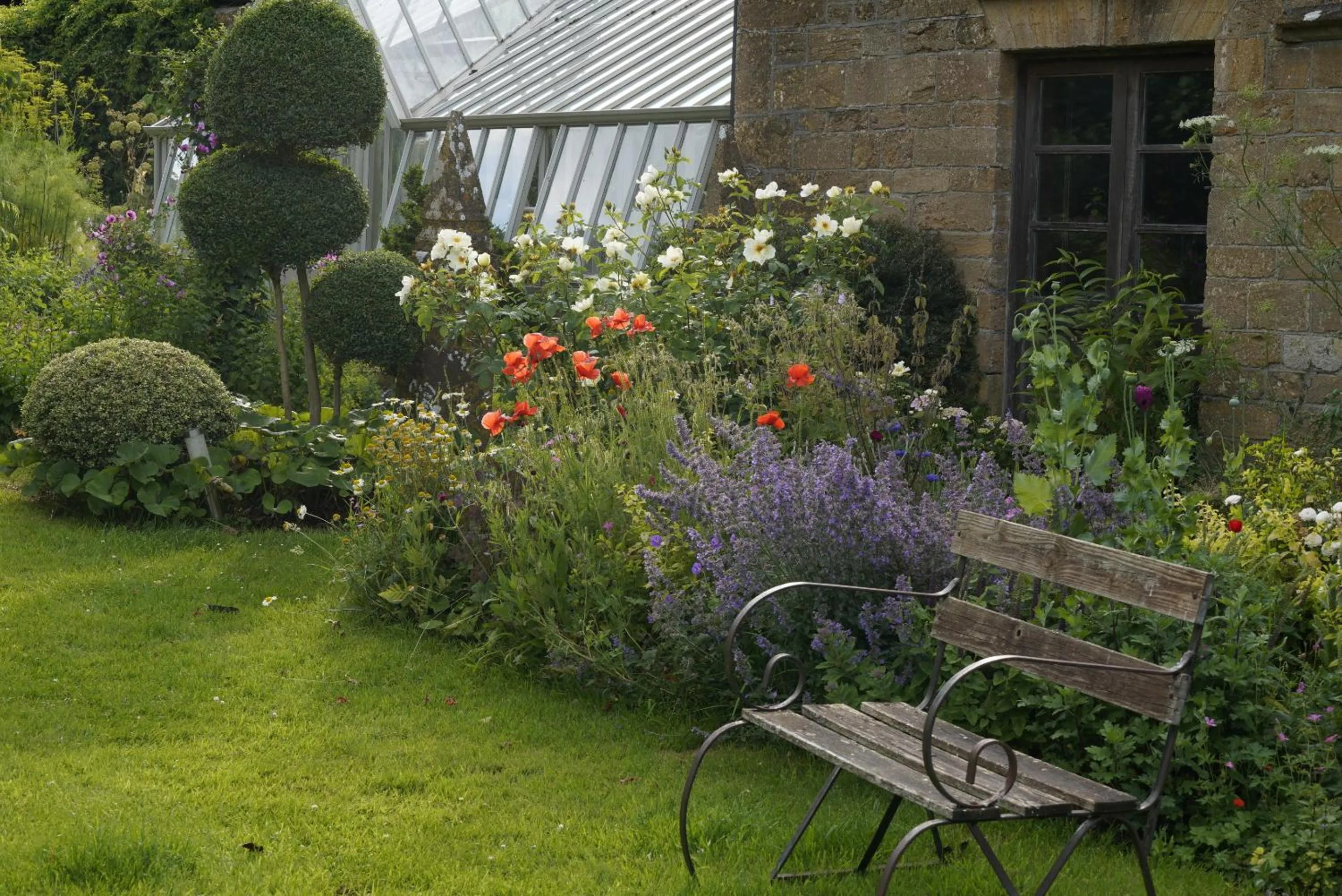 Garden in Lower Severalls Farmhouse