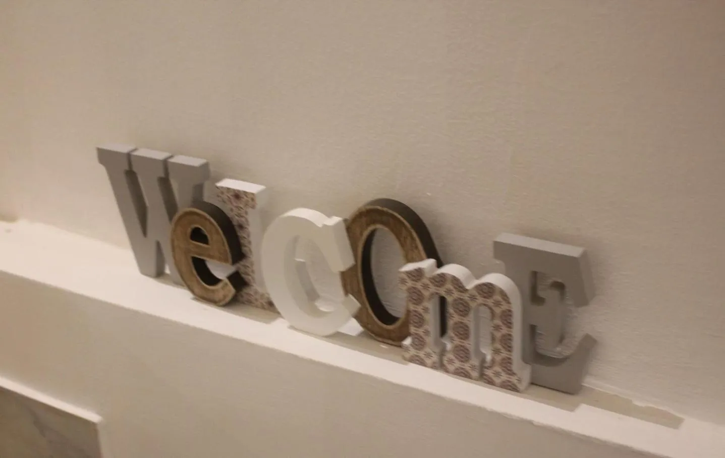 Decorative detail in B&B Torre Castellina