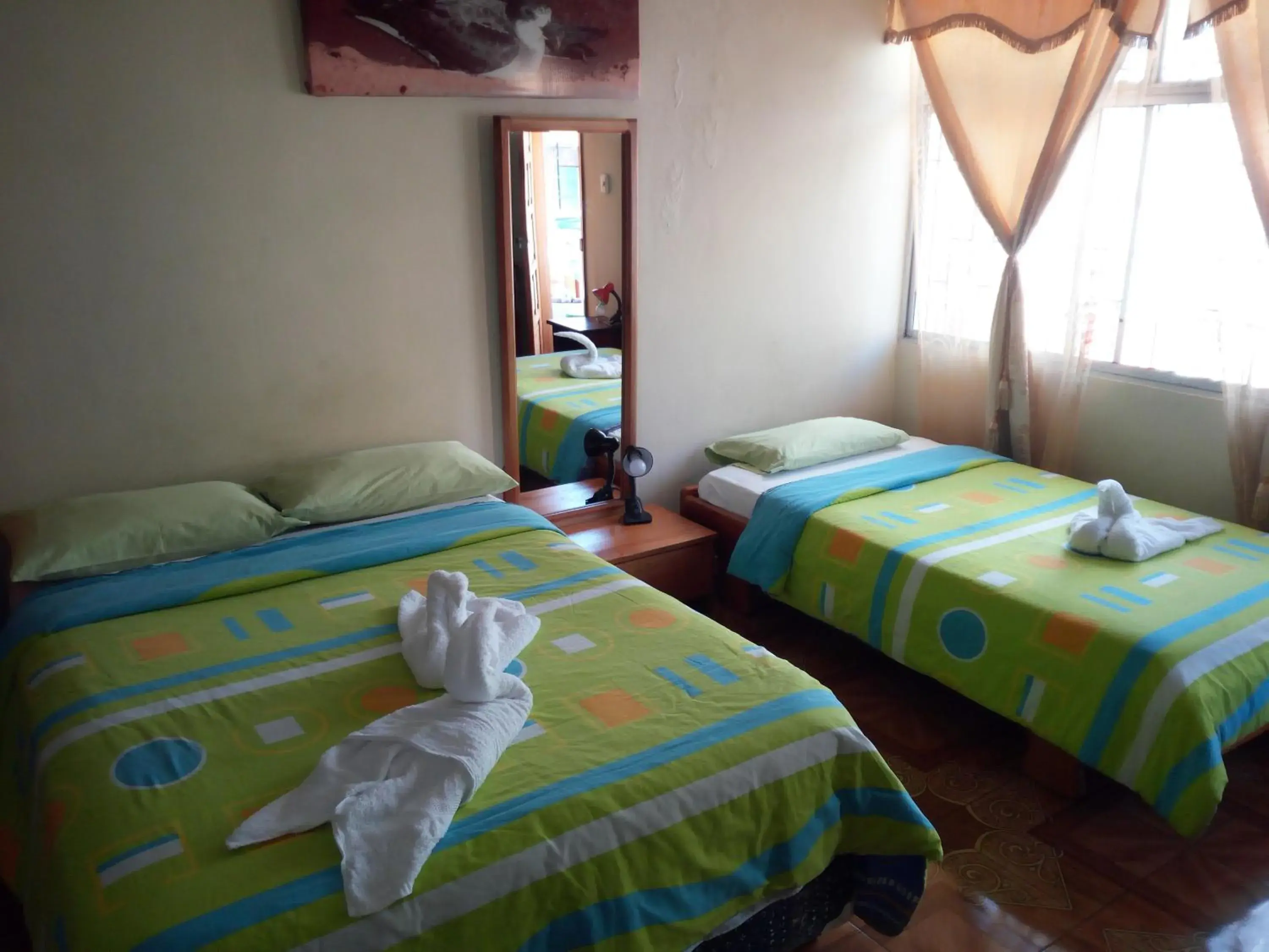 Classic Quadruple Room in Hostal Miconia Classic Quadruple Room in Hostal Miconia