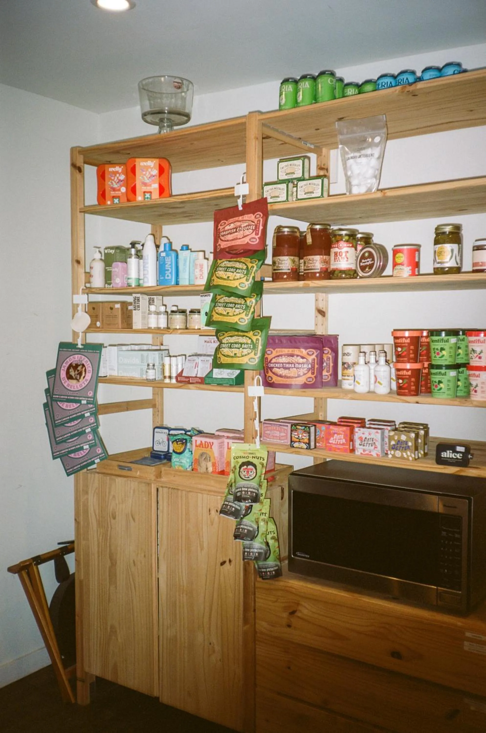 Food and drinks in Mellow Moon Lodge