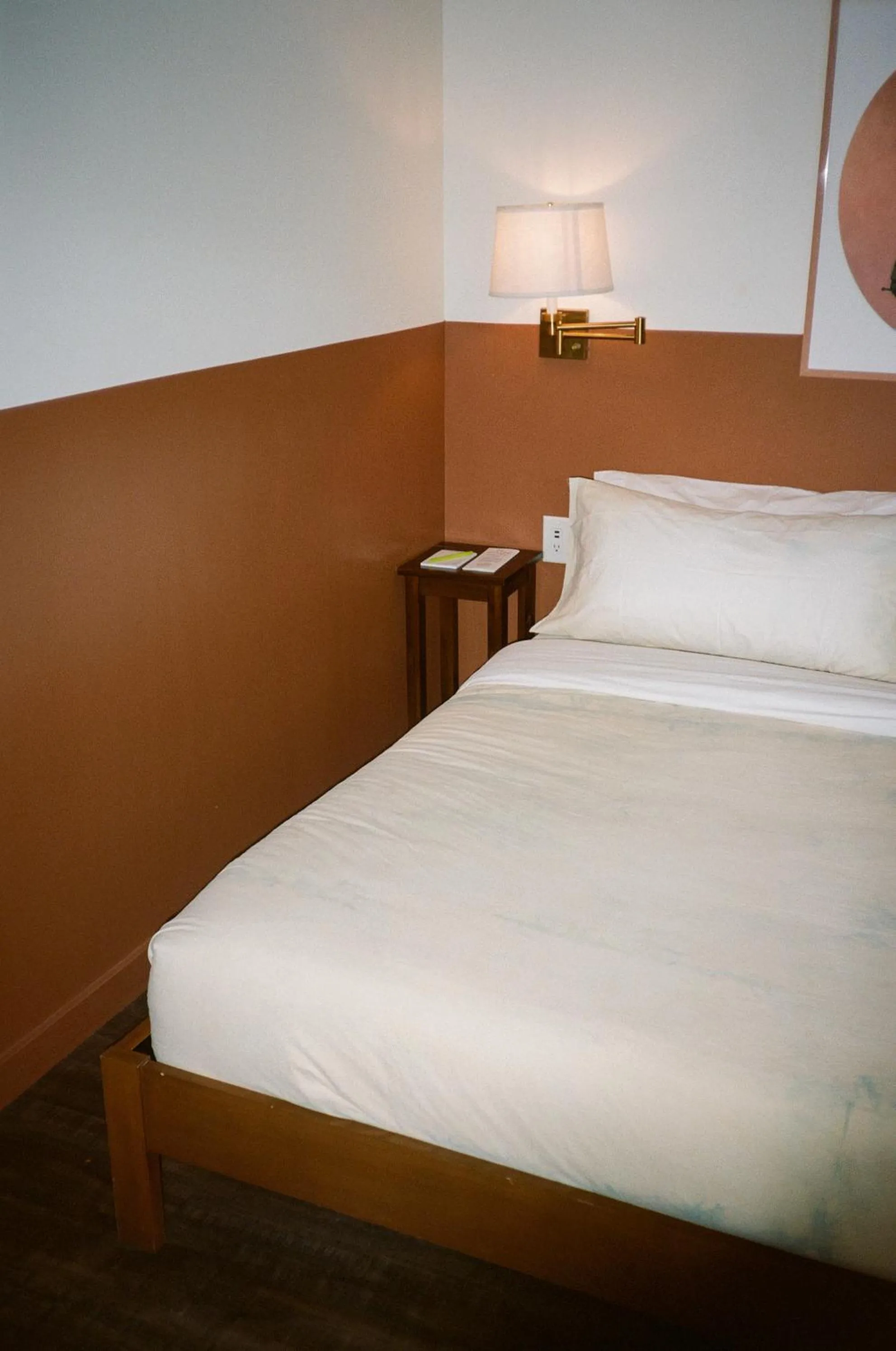 Bed in Mellow Moon Lodge