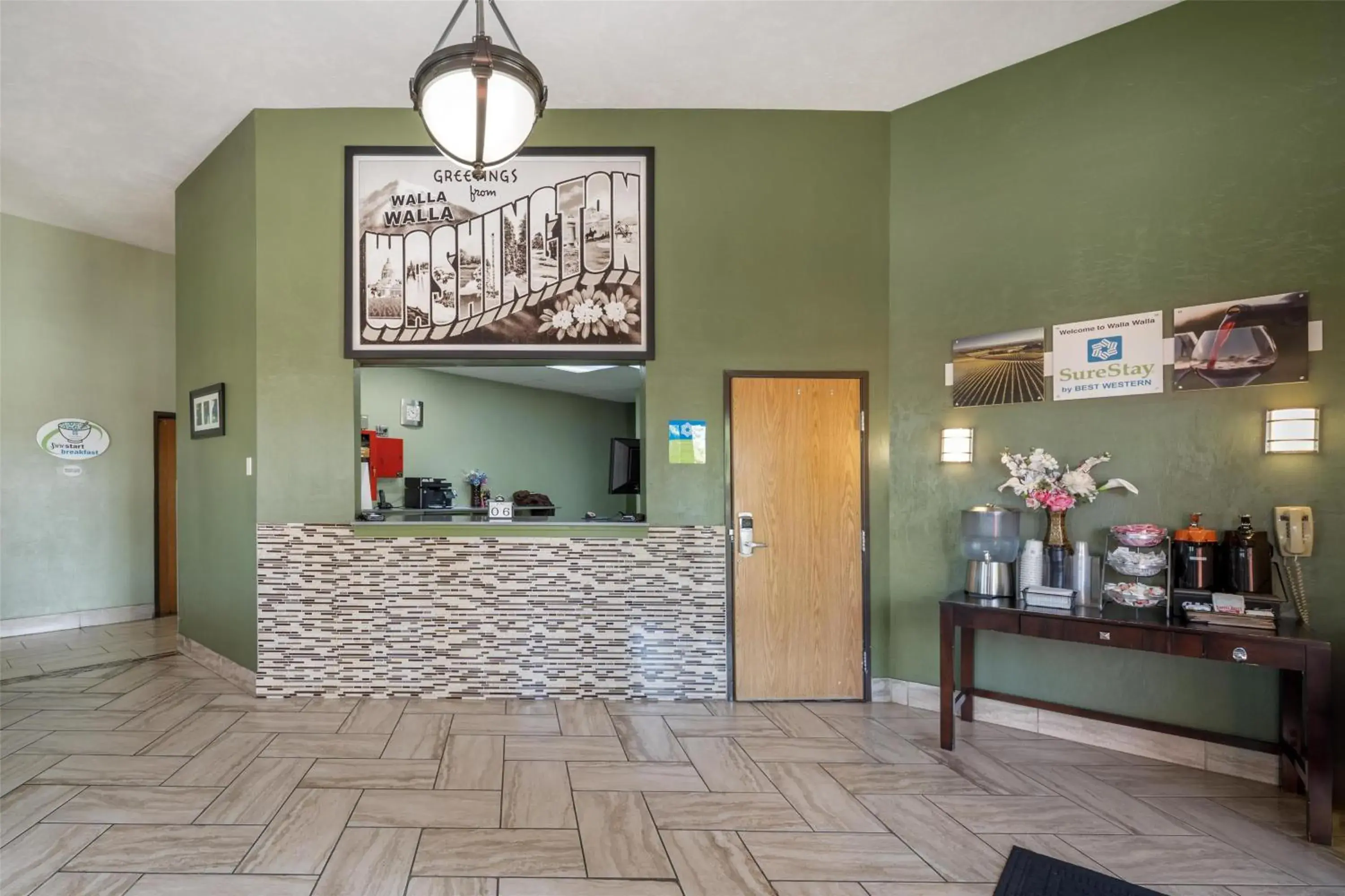 Lobby or reception in SureStay by Best Western Walla Walla Lobby or reception in SureStay by Best Western Walla Walla