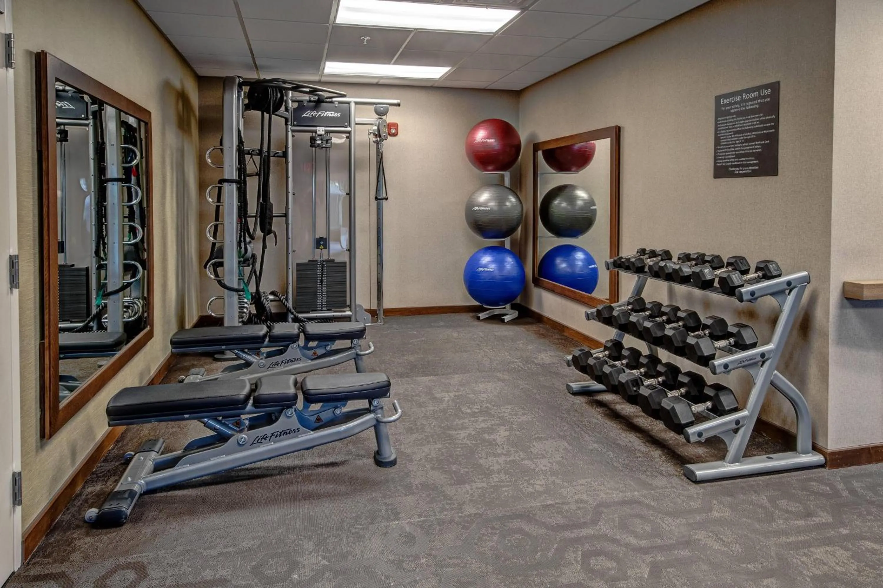 Fitness centre/facilities in Residence Inn by Marriott Nashville at Opryland