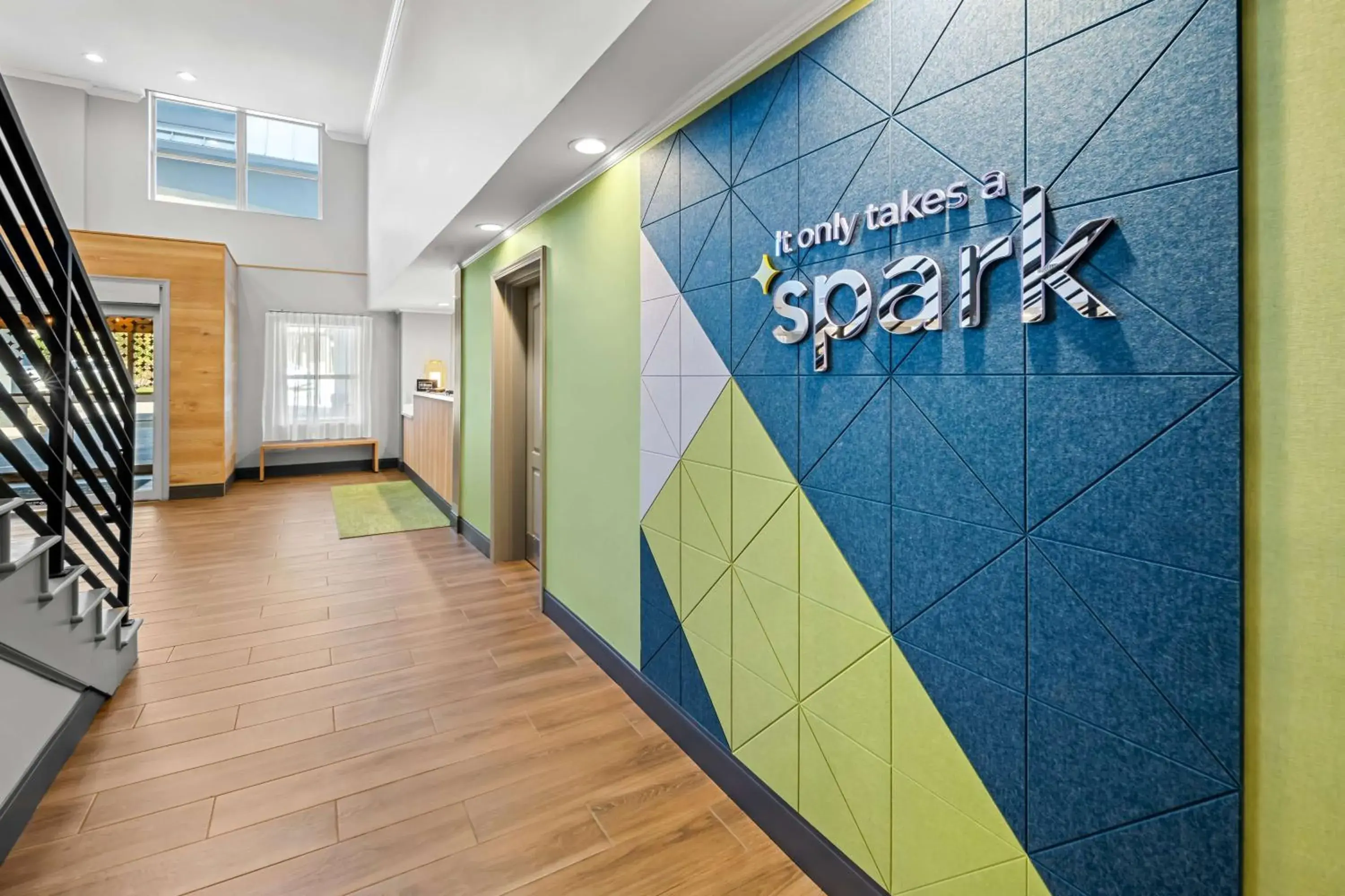 Lobby or reception in Spark By Hilton Woodbridge Lobby or reception in Spark By Hilton Woodbridge