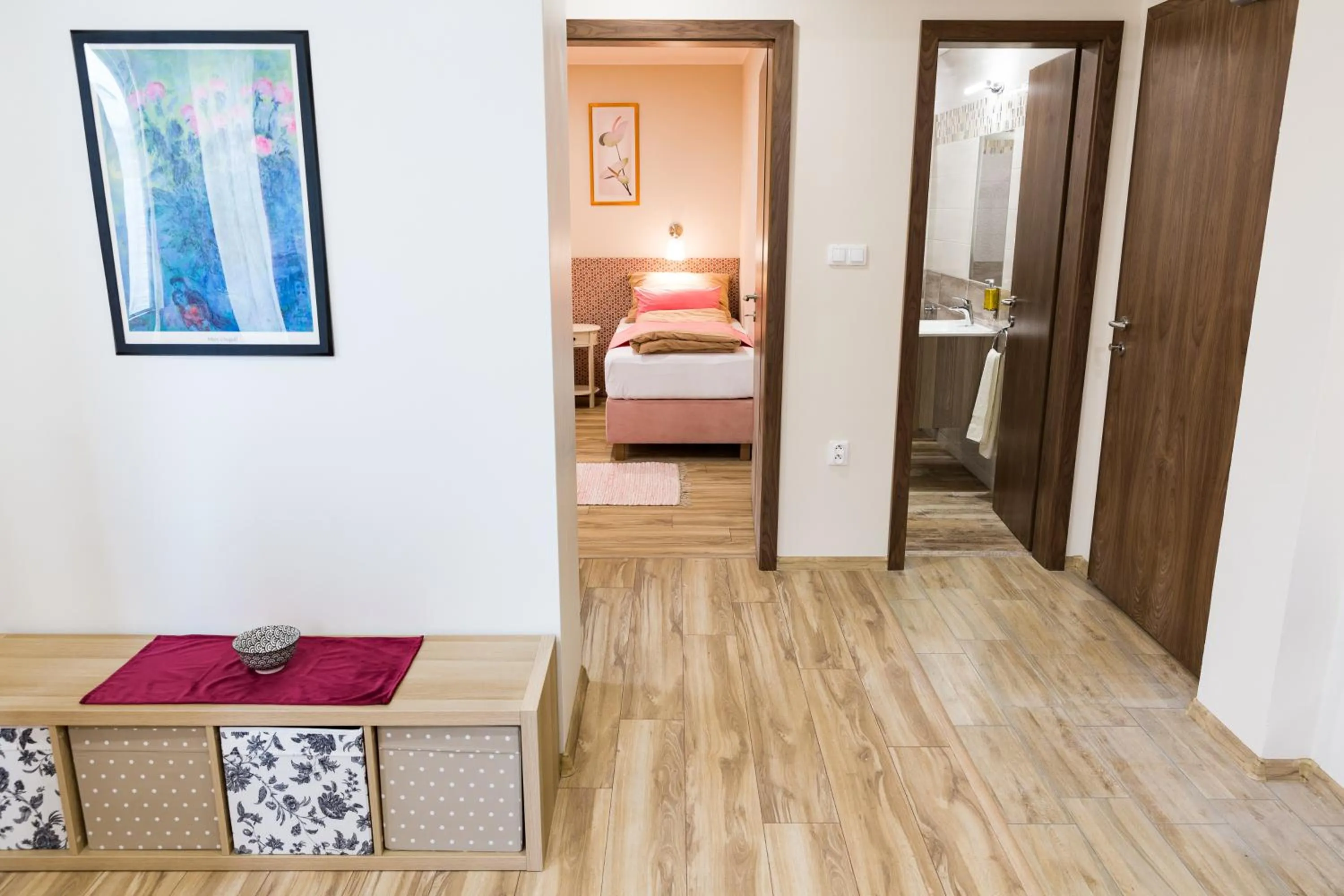 Living room, Bed in SoleGutta