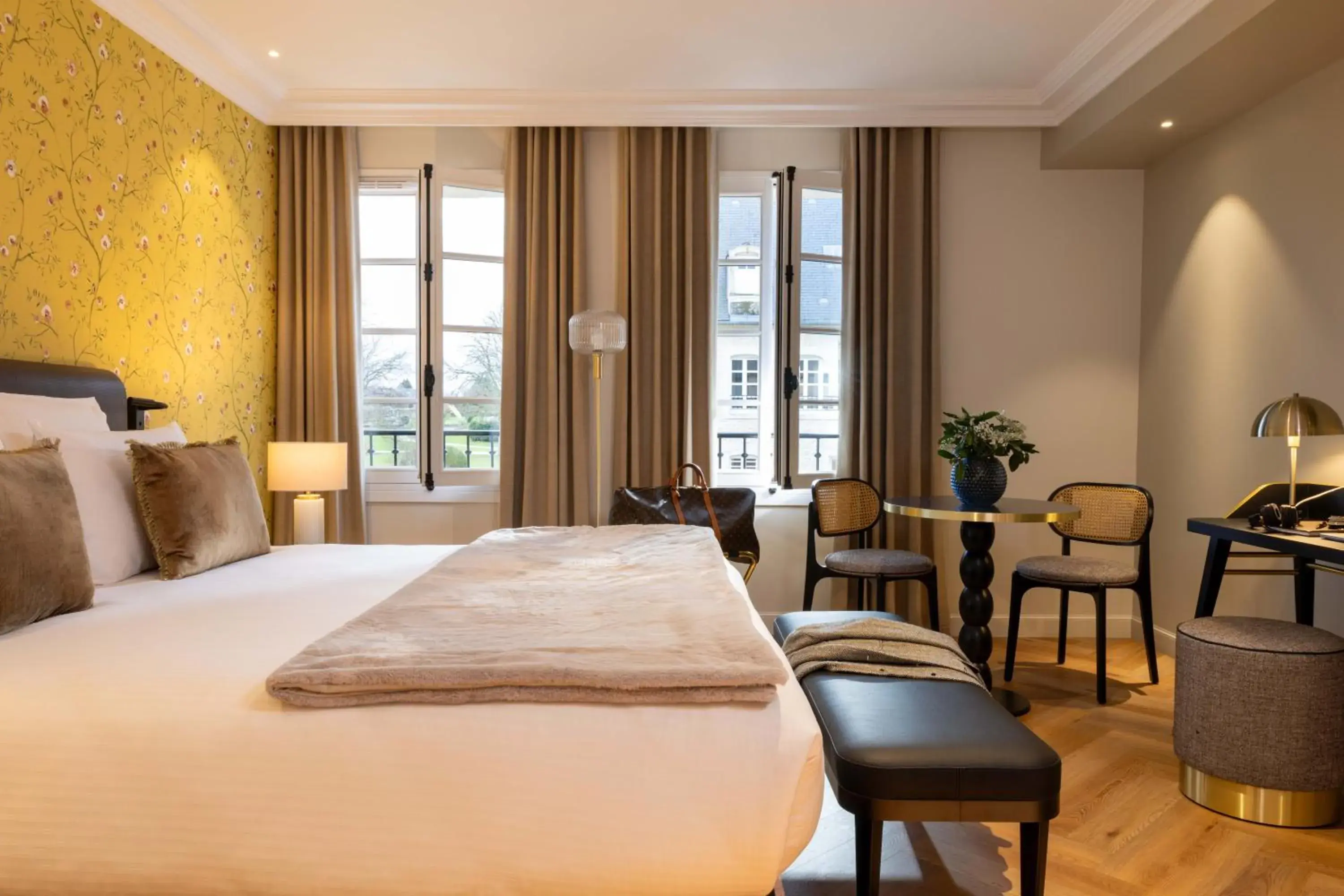 Photo of the whole room, Bed in Château Saint Gilles - Bayeux Photo of the whole room, Bed in Château Saint Gilles - Bayeux