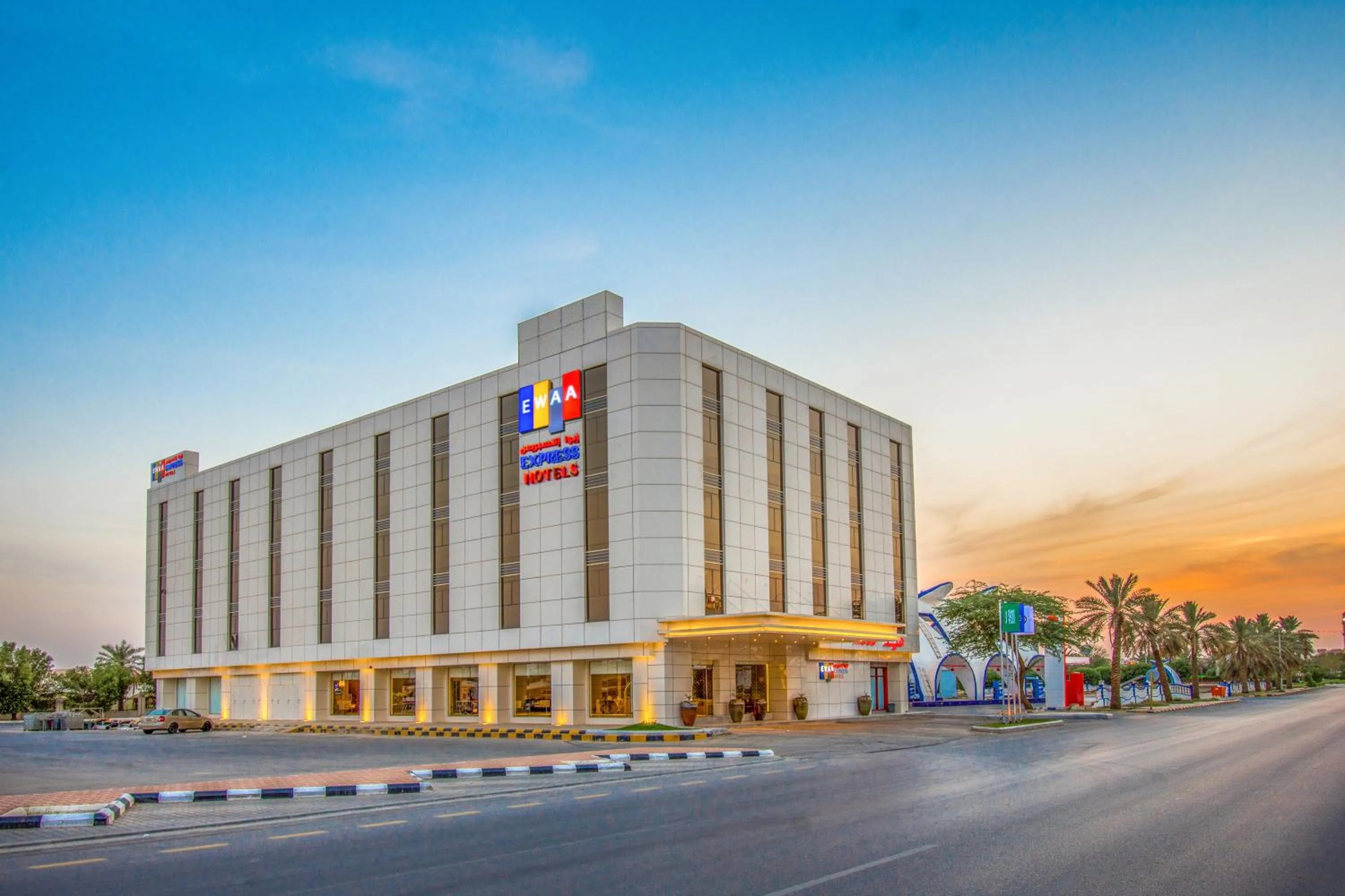 Property building in Ewaa Express Hotel - Buraydah