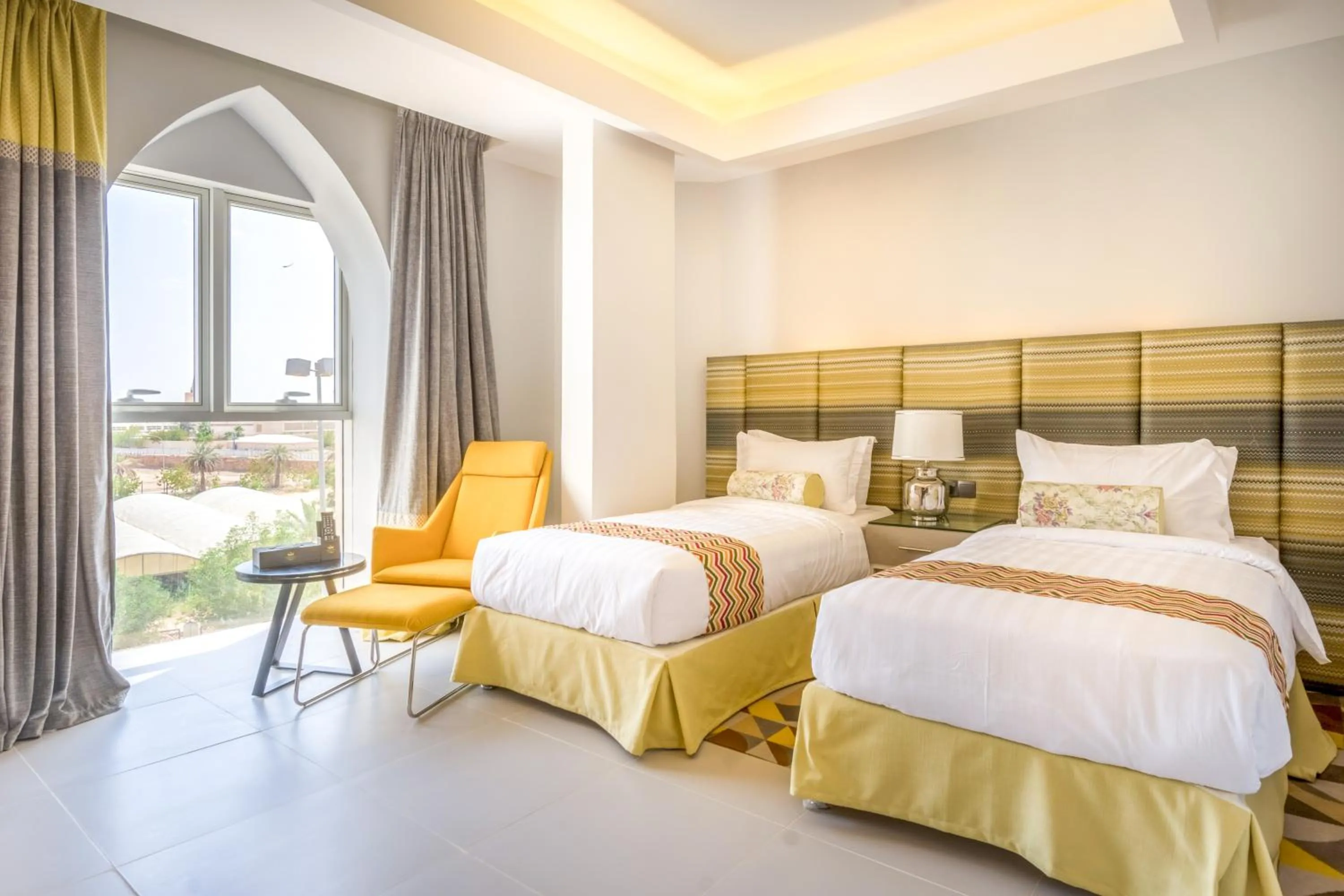 Bedroom, Bed in Ewaa Express Hotel - Buraydah