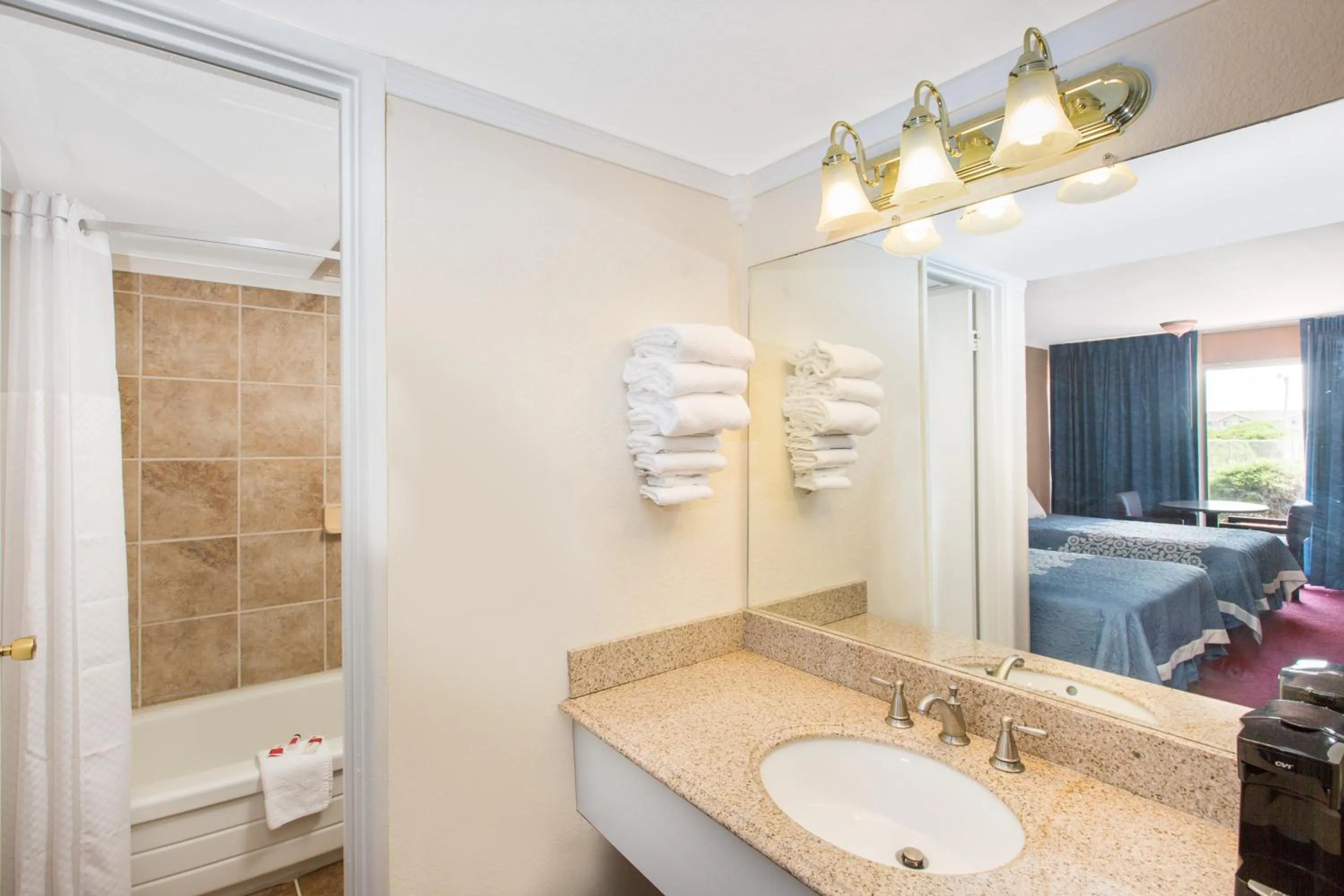 Bathroom in Americas Best Value Inn St. Joseph at I-29