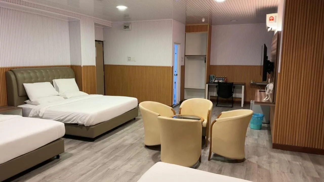 Bed in SS Hotel Seremban