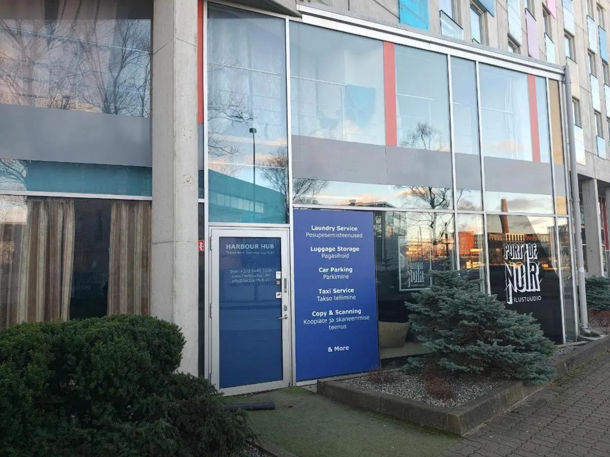 Property building in Harbour Hub Hostel