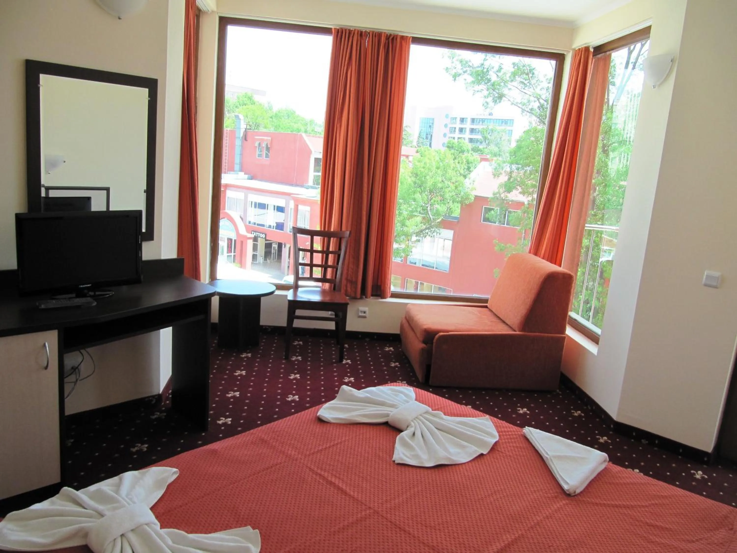 Bedroom in Maverick Hotel