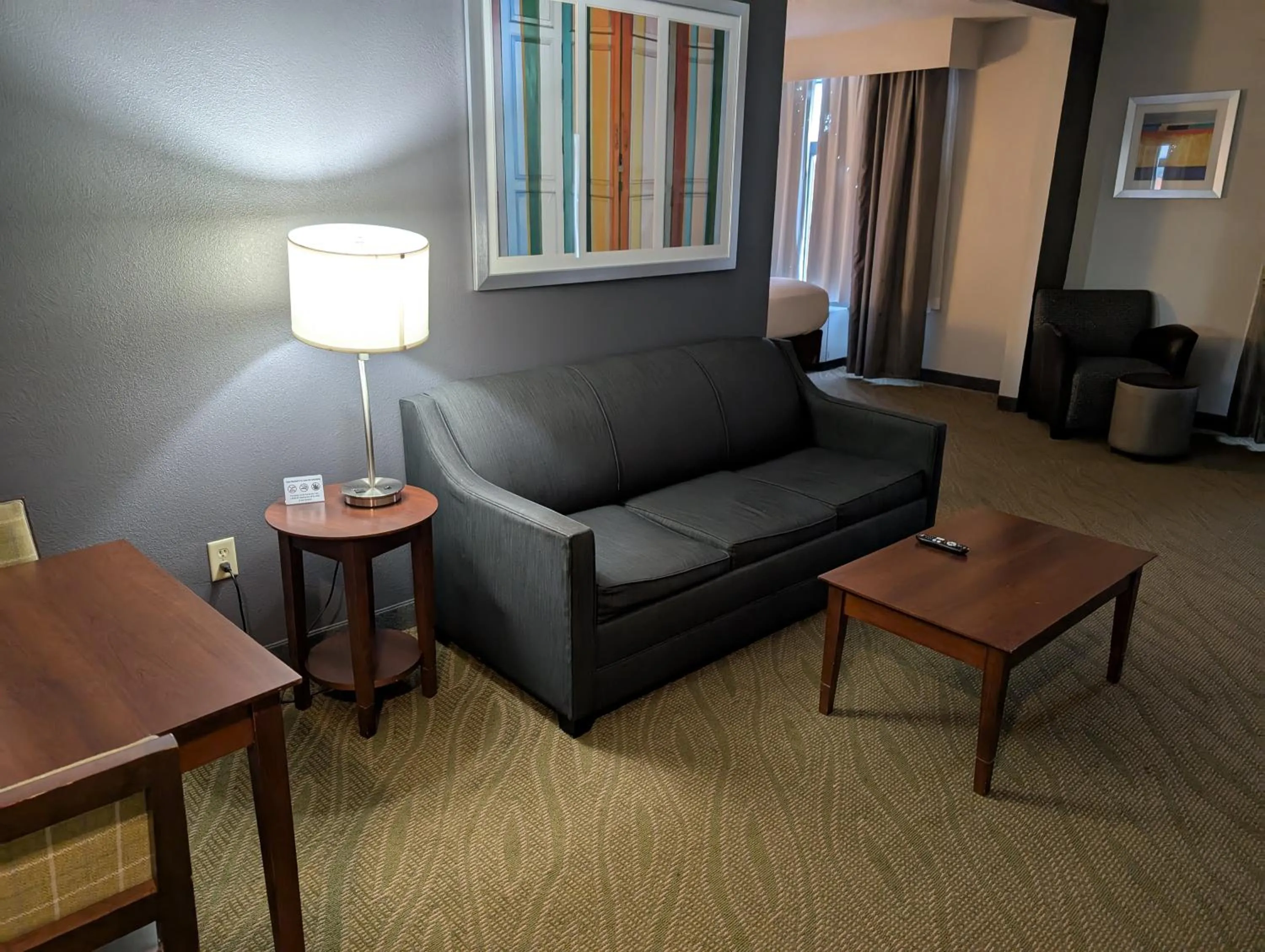 Living room in Wingate by Wyndham Chesapeake