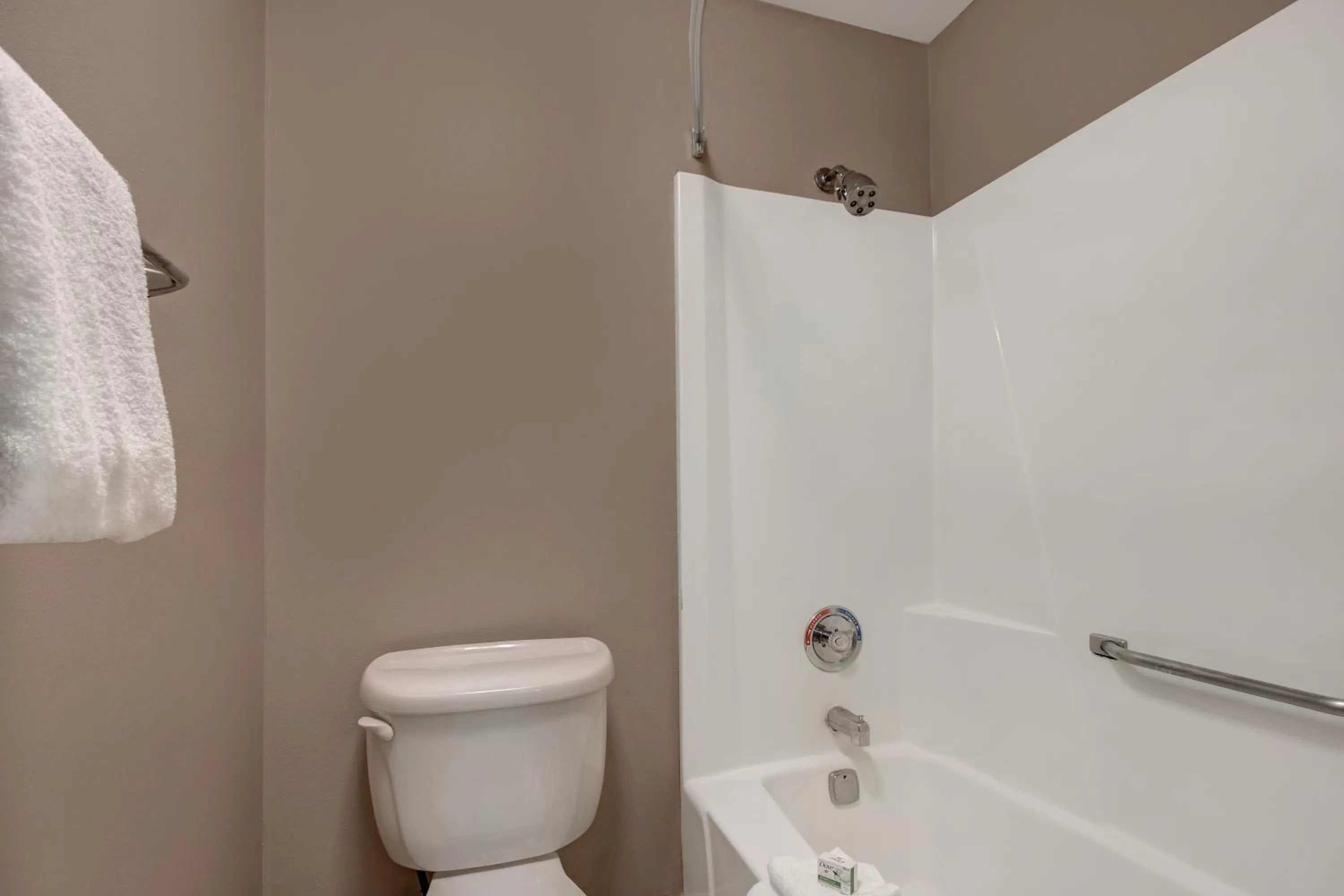 Bathroom in Baymont by Wyndham Detroit Airport/Romulus