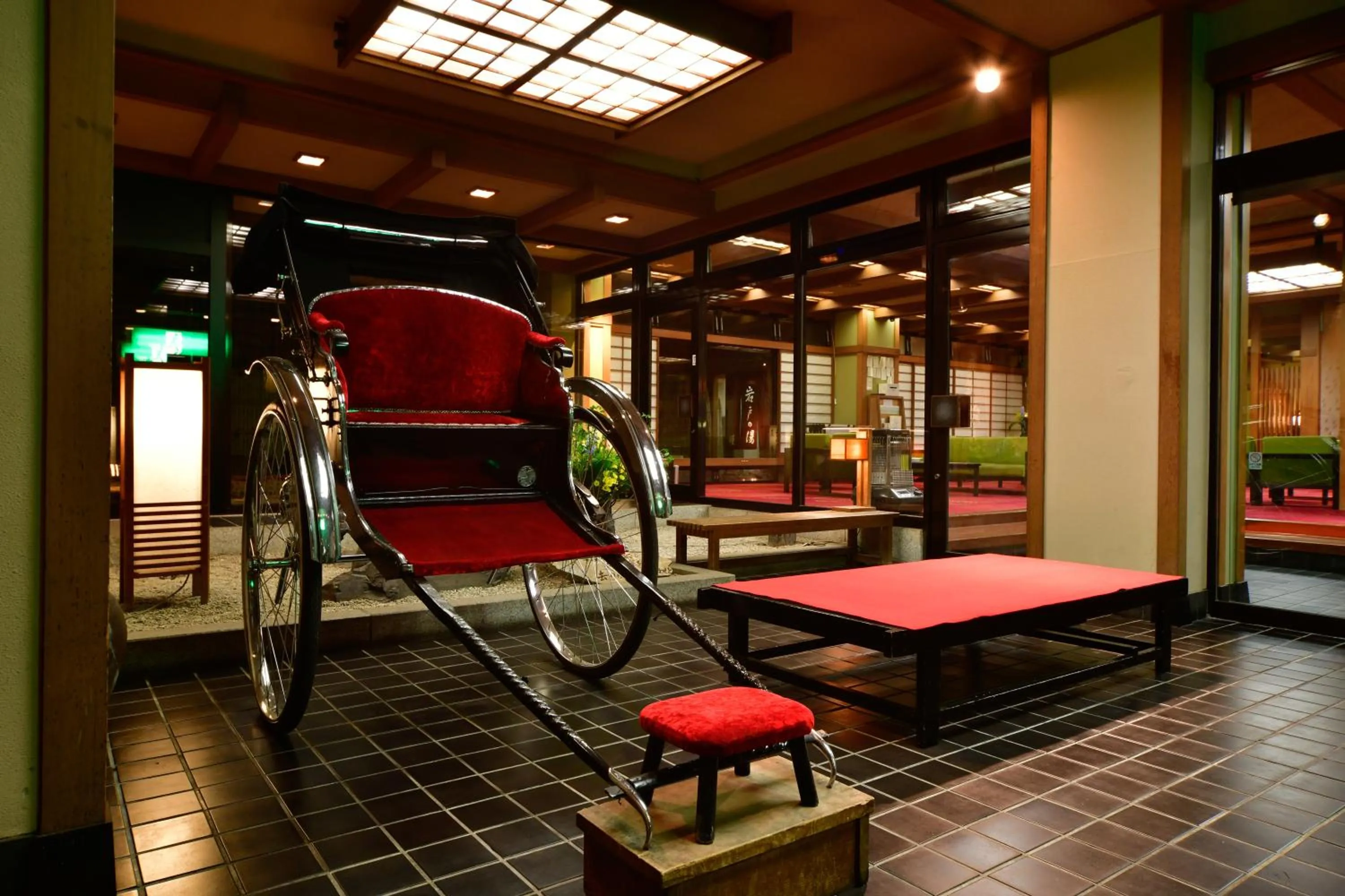 Lobby or reception in Osakaya Ryokan