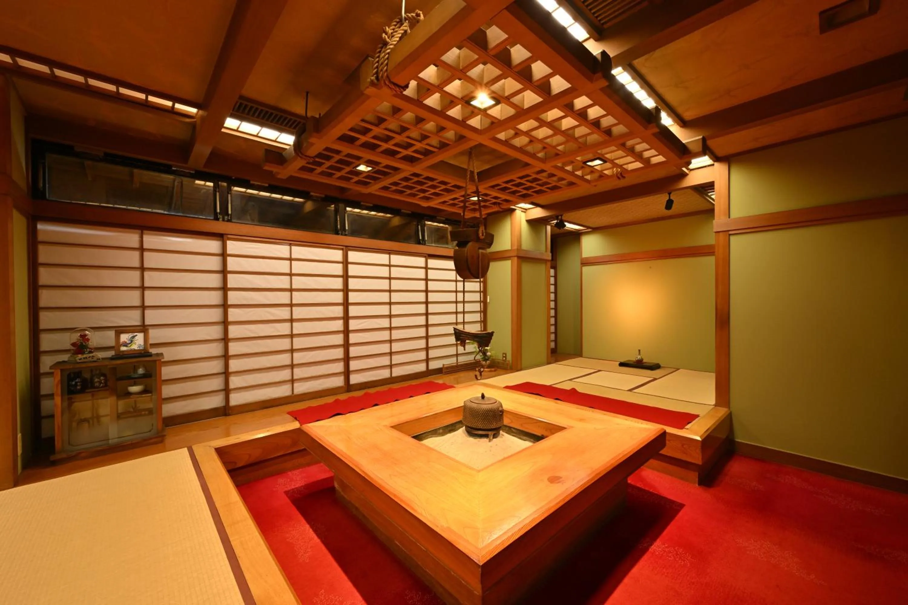 Lobby or reception in Osakaya Ryokan