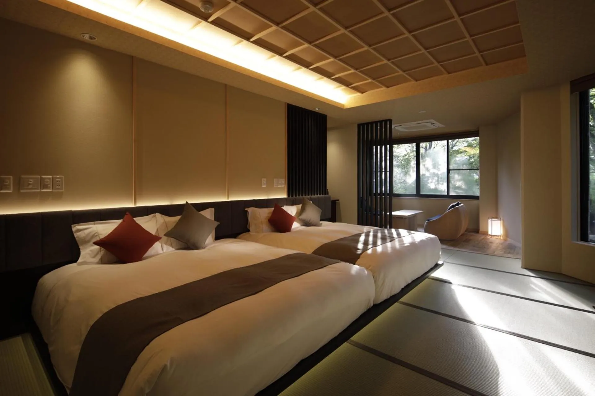 Photo of the whole room, Bed in Centurion Hakone Bettei