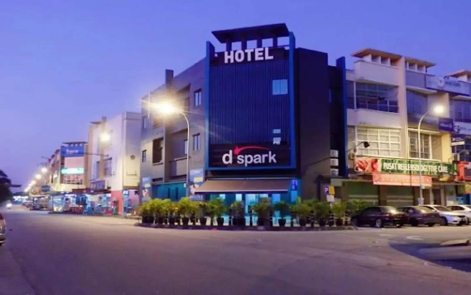 Property building in D'Spark Hotel Bayu Property building in D'Spark Hotel Bayu