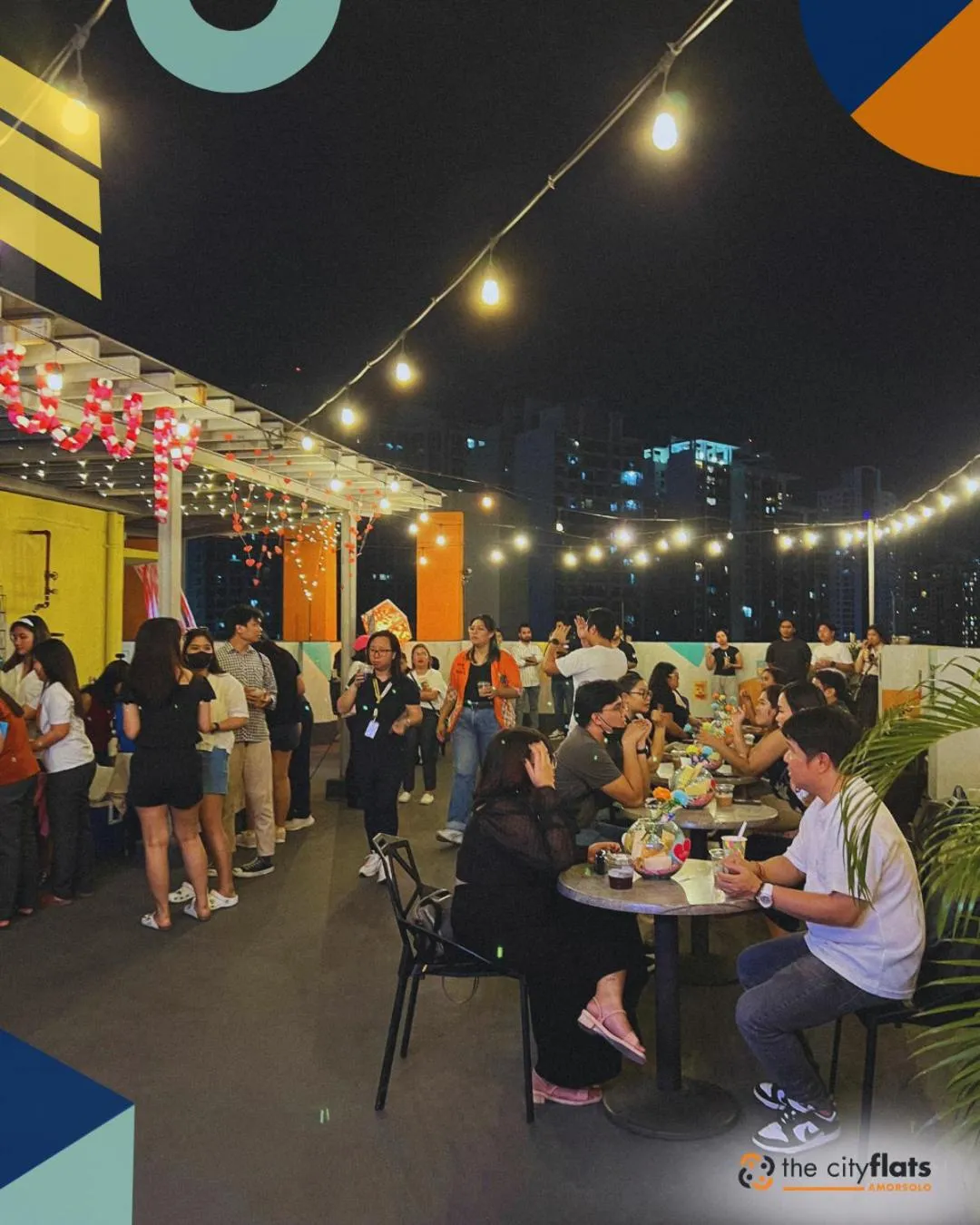 People in The City Flats Amorsolo