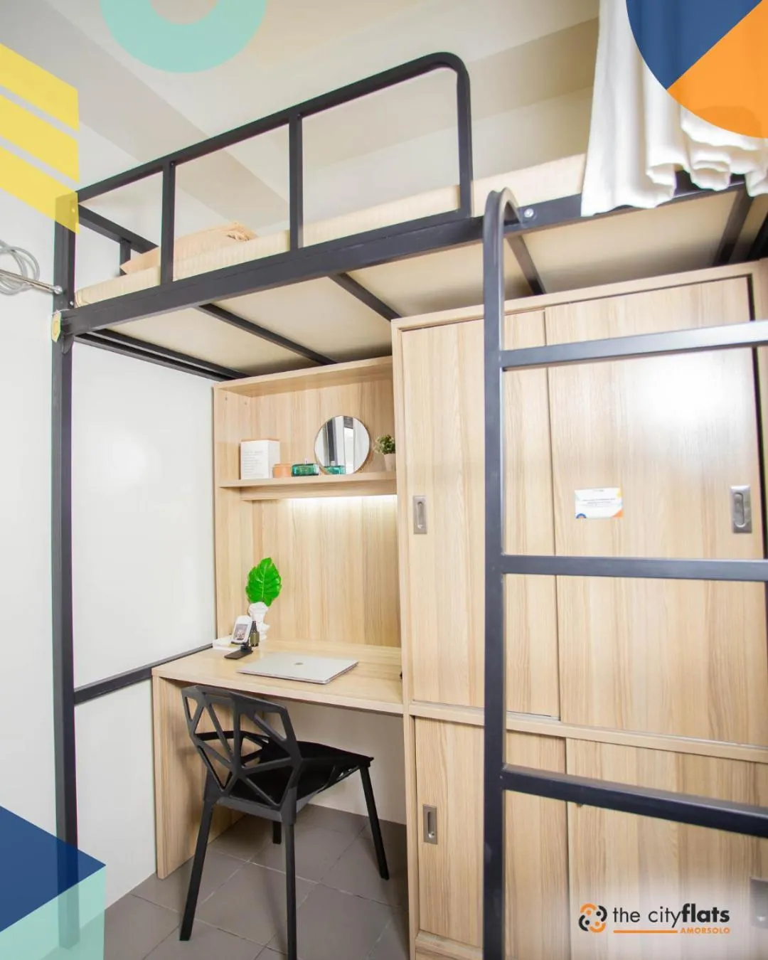 Bed in The City Flats Amorsolo