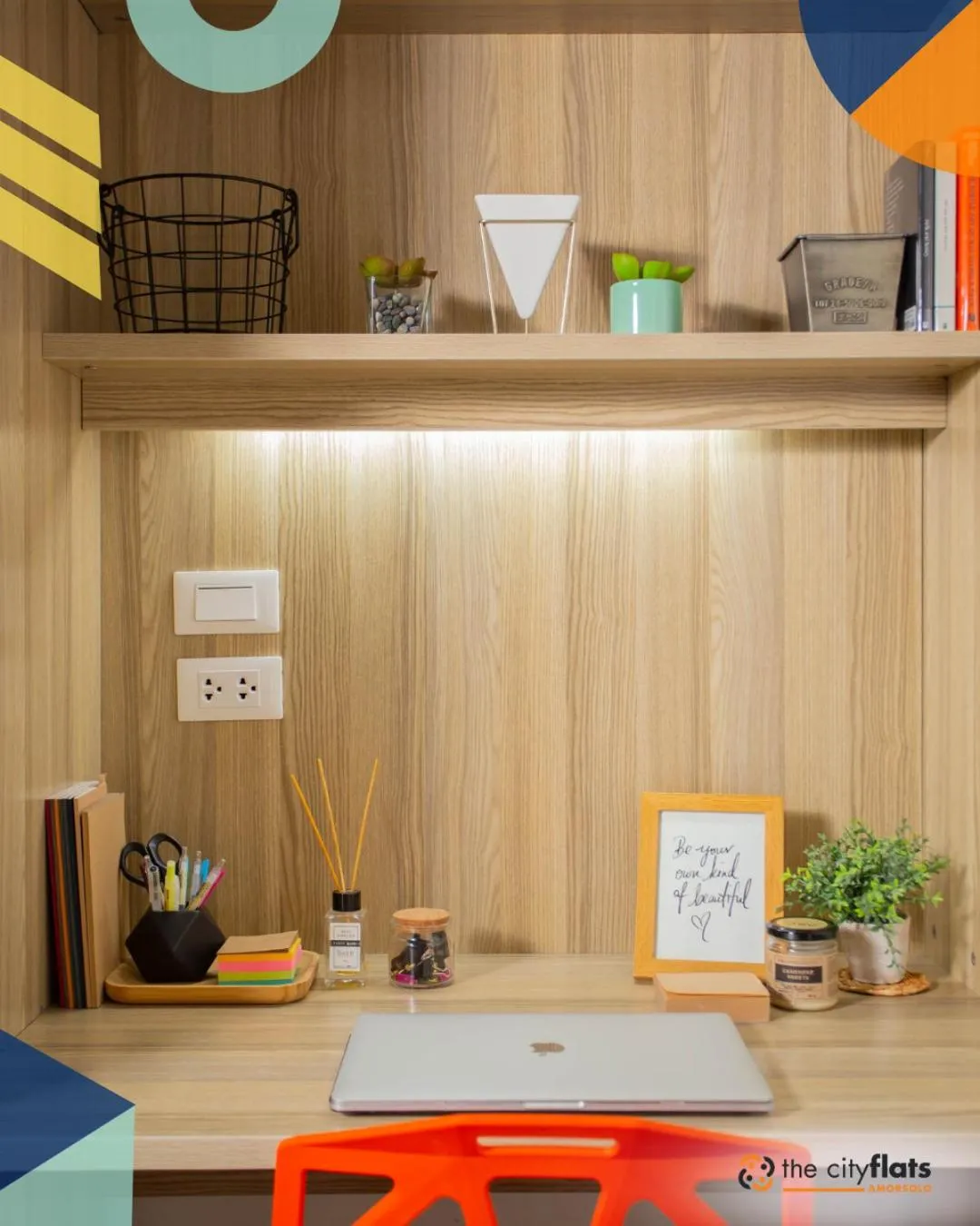 Decorative detail in The City Flats Amorsolo