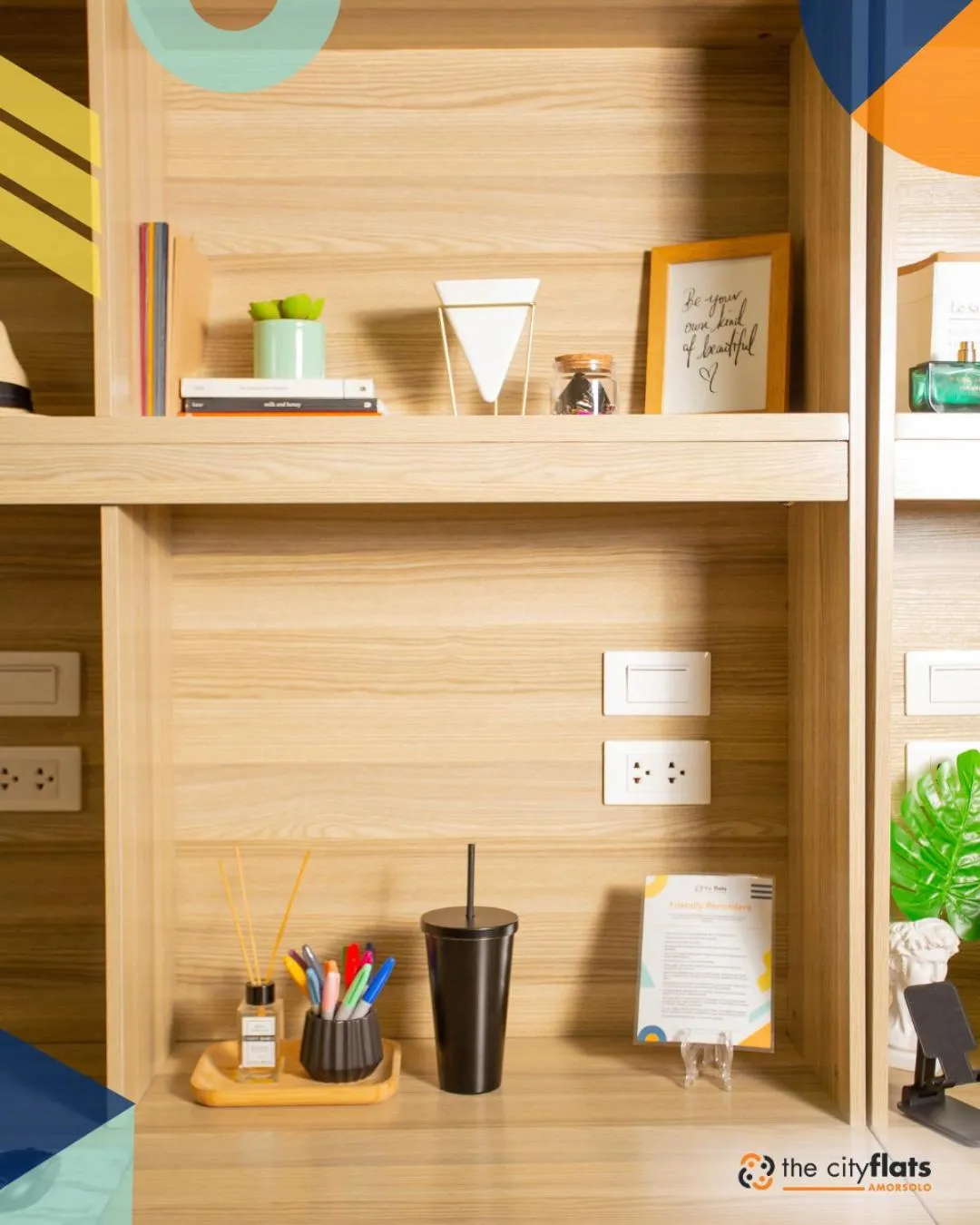 Decorative detail in The City Flats Amorsolo