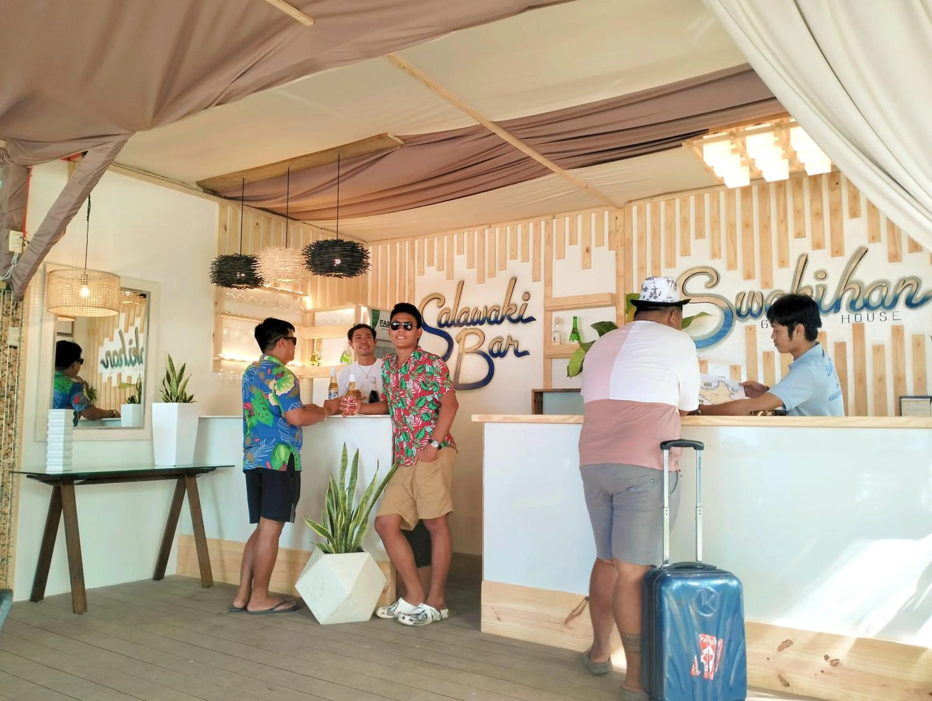 Staff in Swakihan Guest House