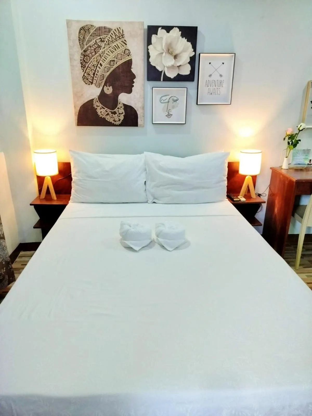 Bed in Swakihan Guest House