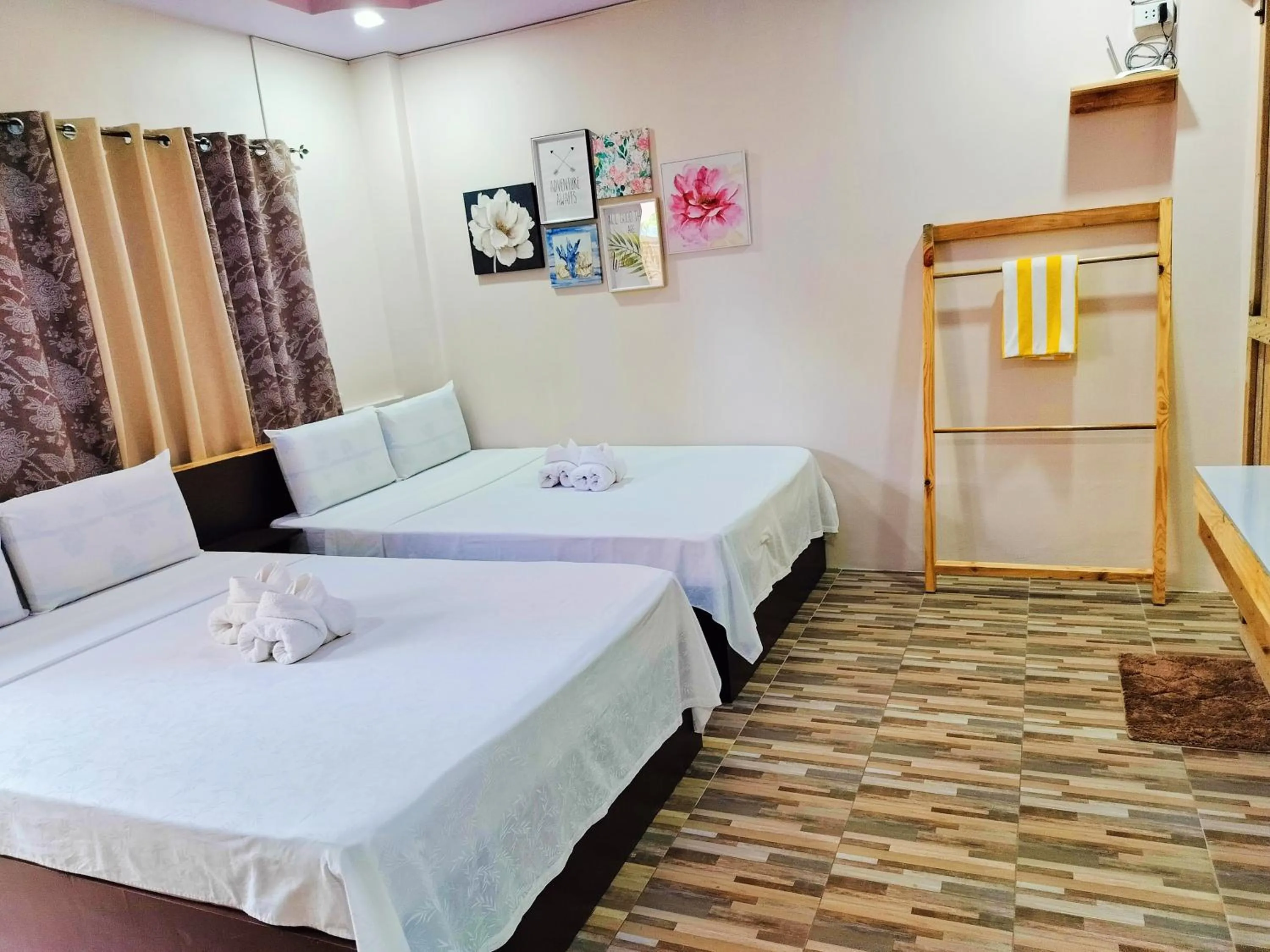 Bed in Swakihan Guest House