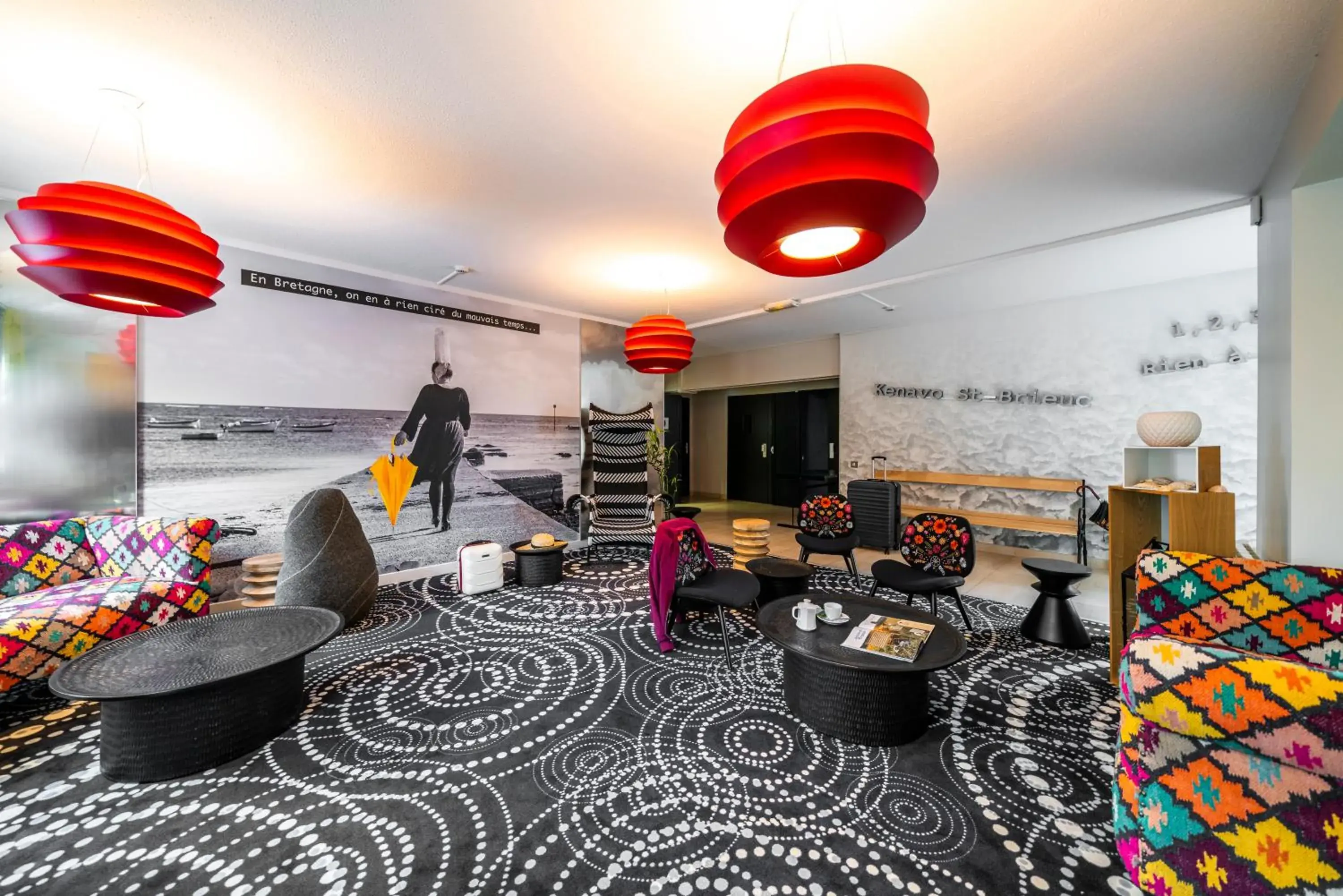 Lobby or reception in ibis Styles Saint Brieuc Plerin Lobby or reception in ibis Styles Saint Brieuc Plerin