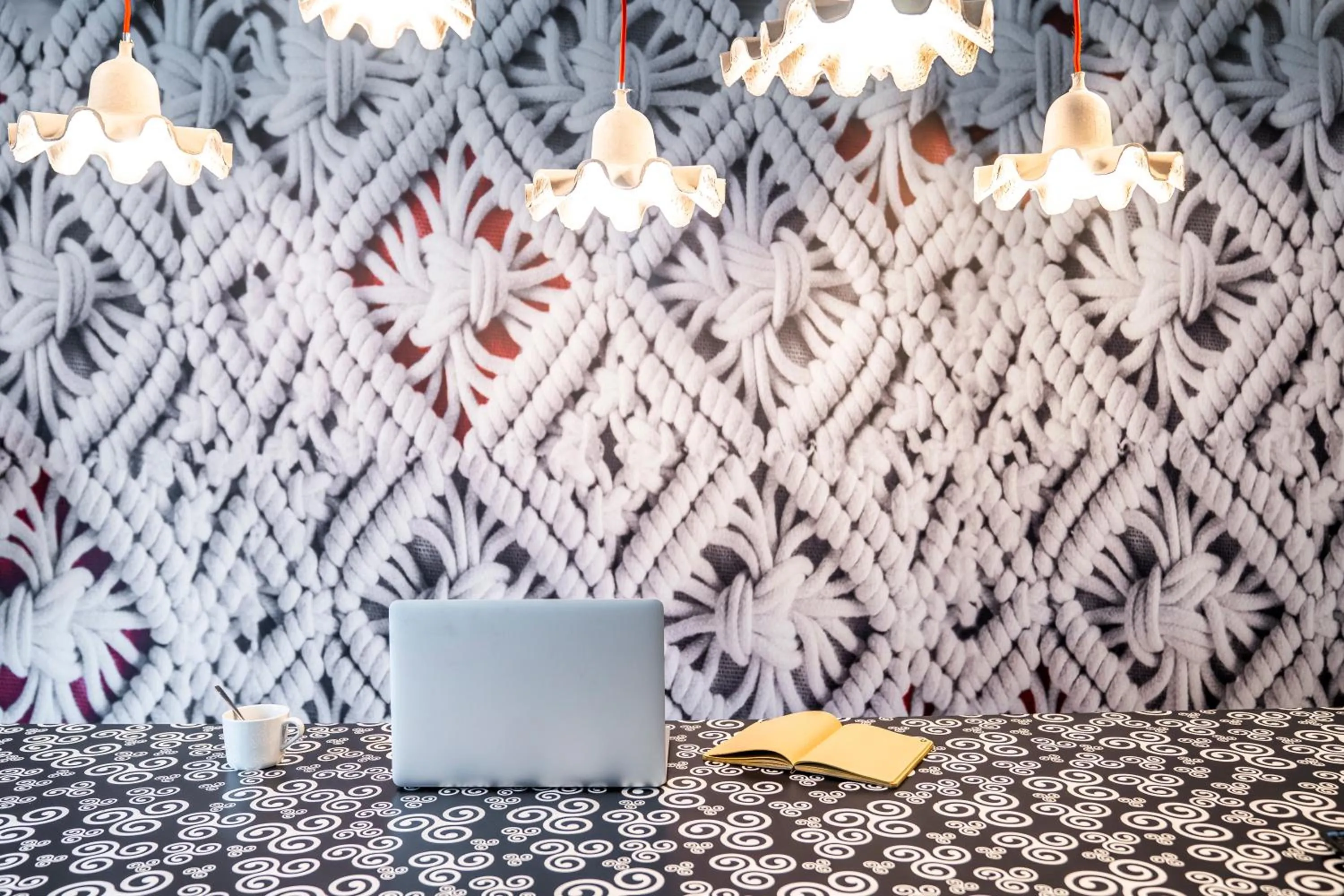 Decorative detail in ibis Styles Saint Brieuc Plerin