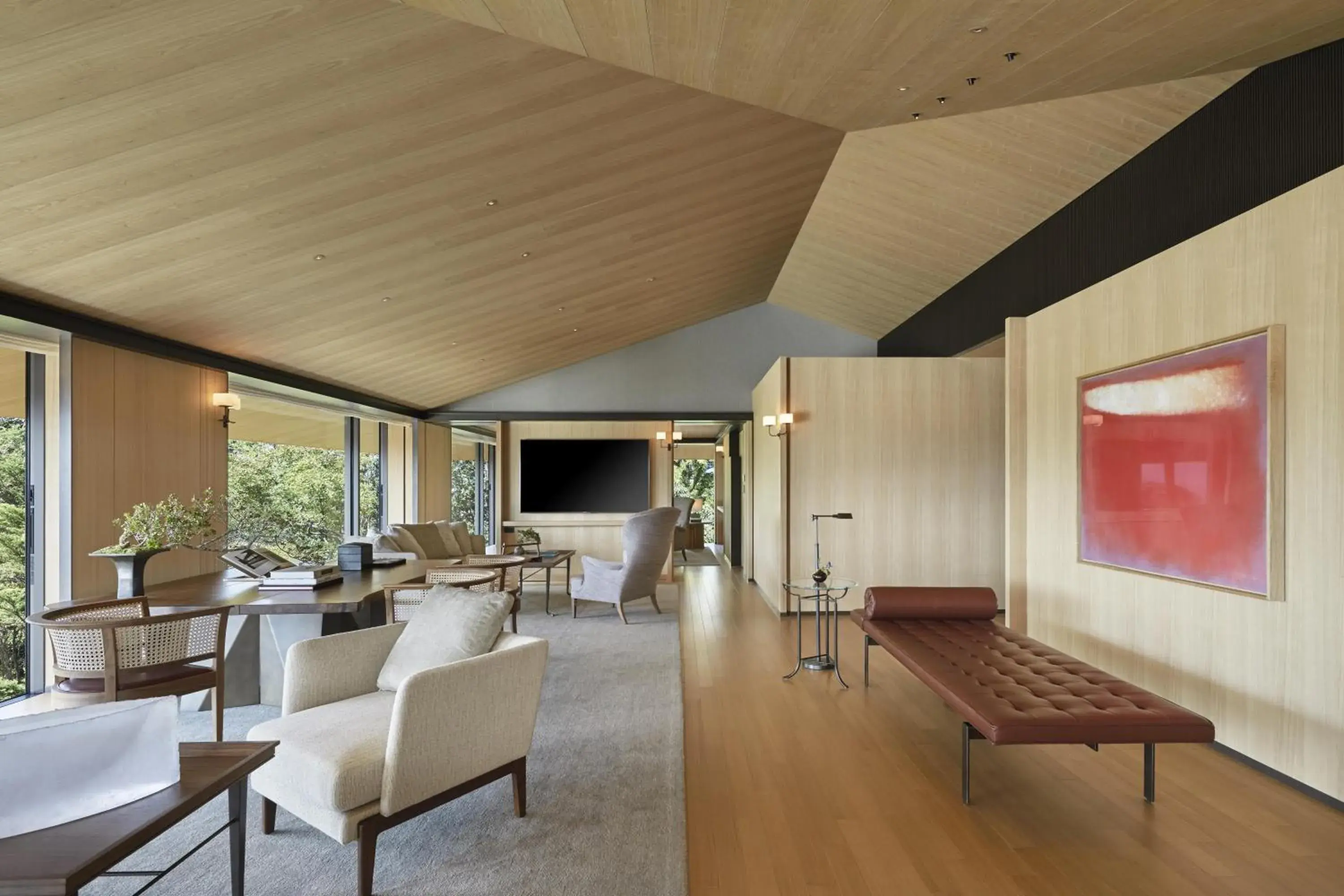 Photo of the whole room in Park Hyatt Kyoto Photo of the whole room in Park Hyatt Kyoto