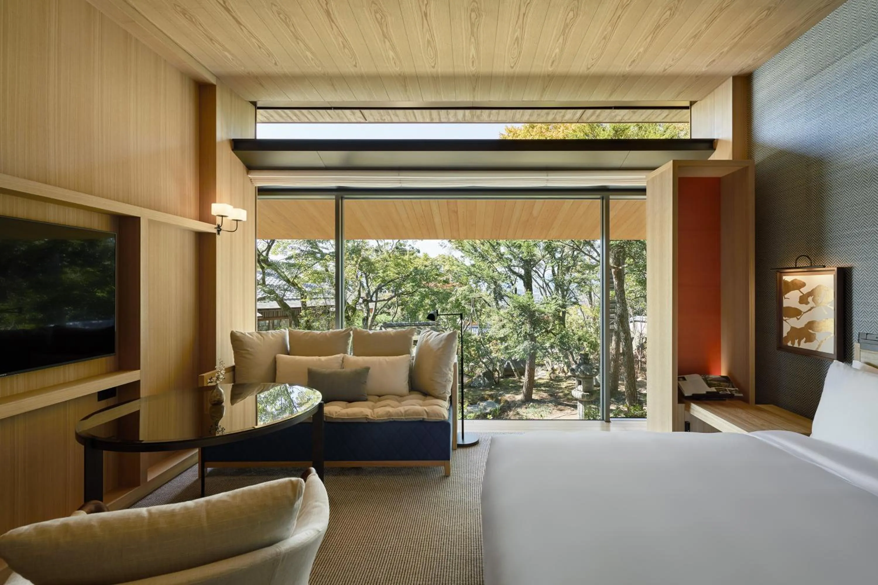 Bedroom, Bed in Park Hyatt Kyoto