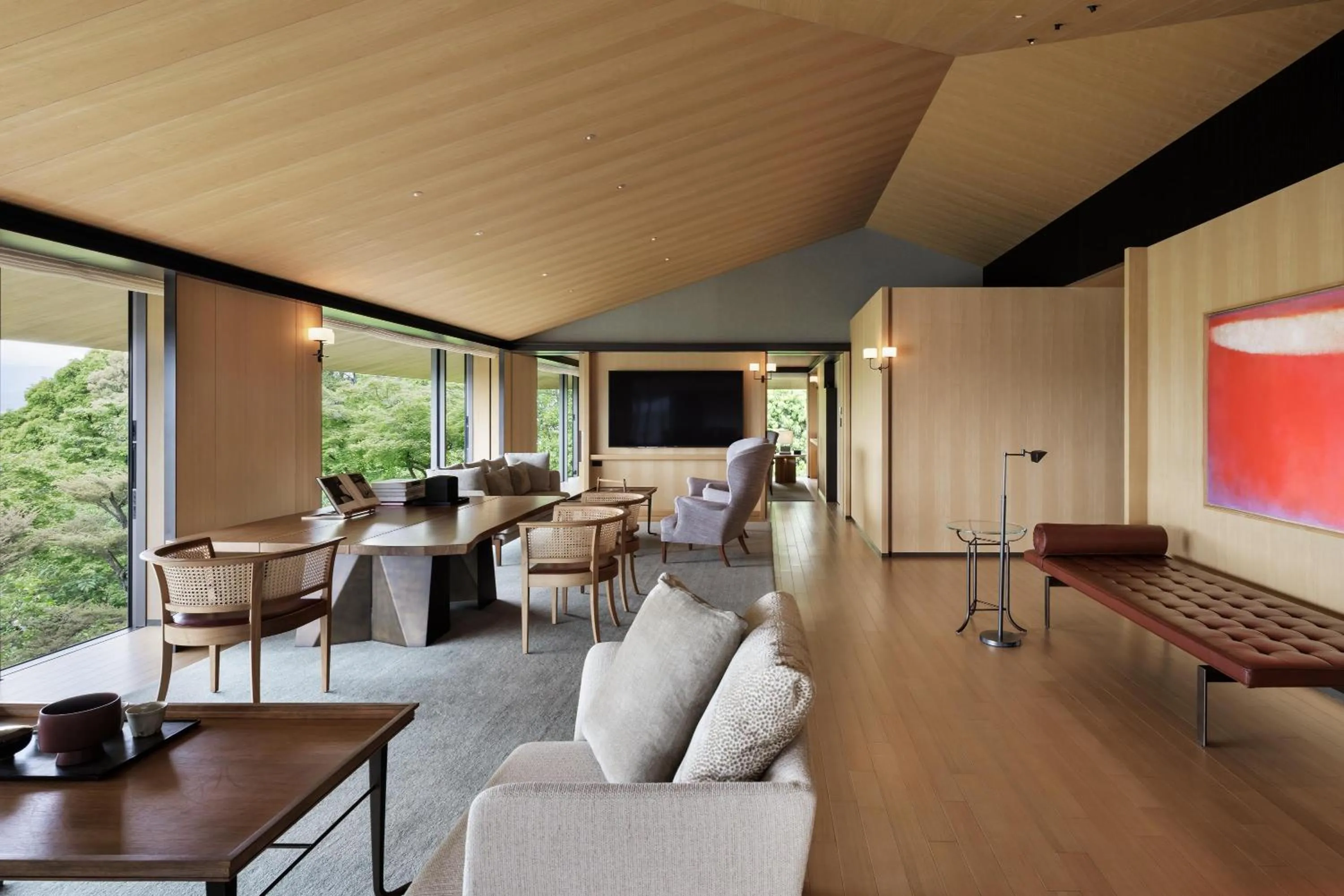 Photo of the whole room in Park Hyatt Kyoto