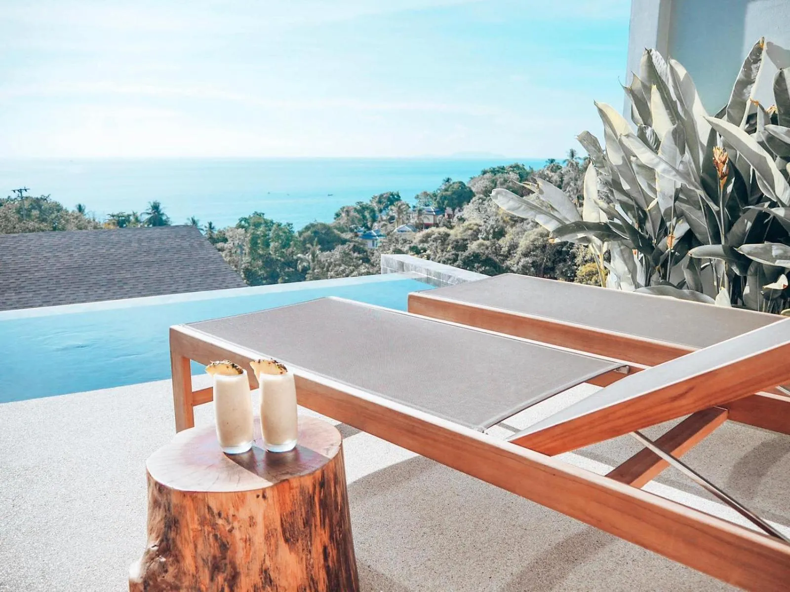 Balcony/Terrace in Mayara pool villas - Adults only