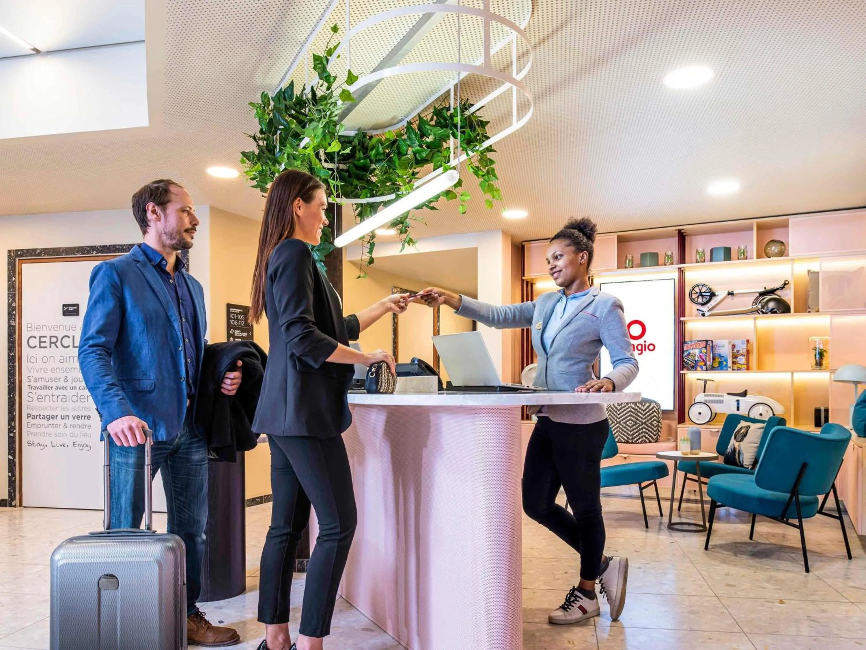 Property building in Aparthotel Adagio Paris Nation