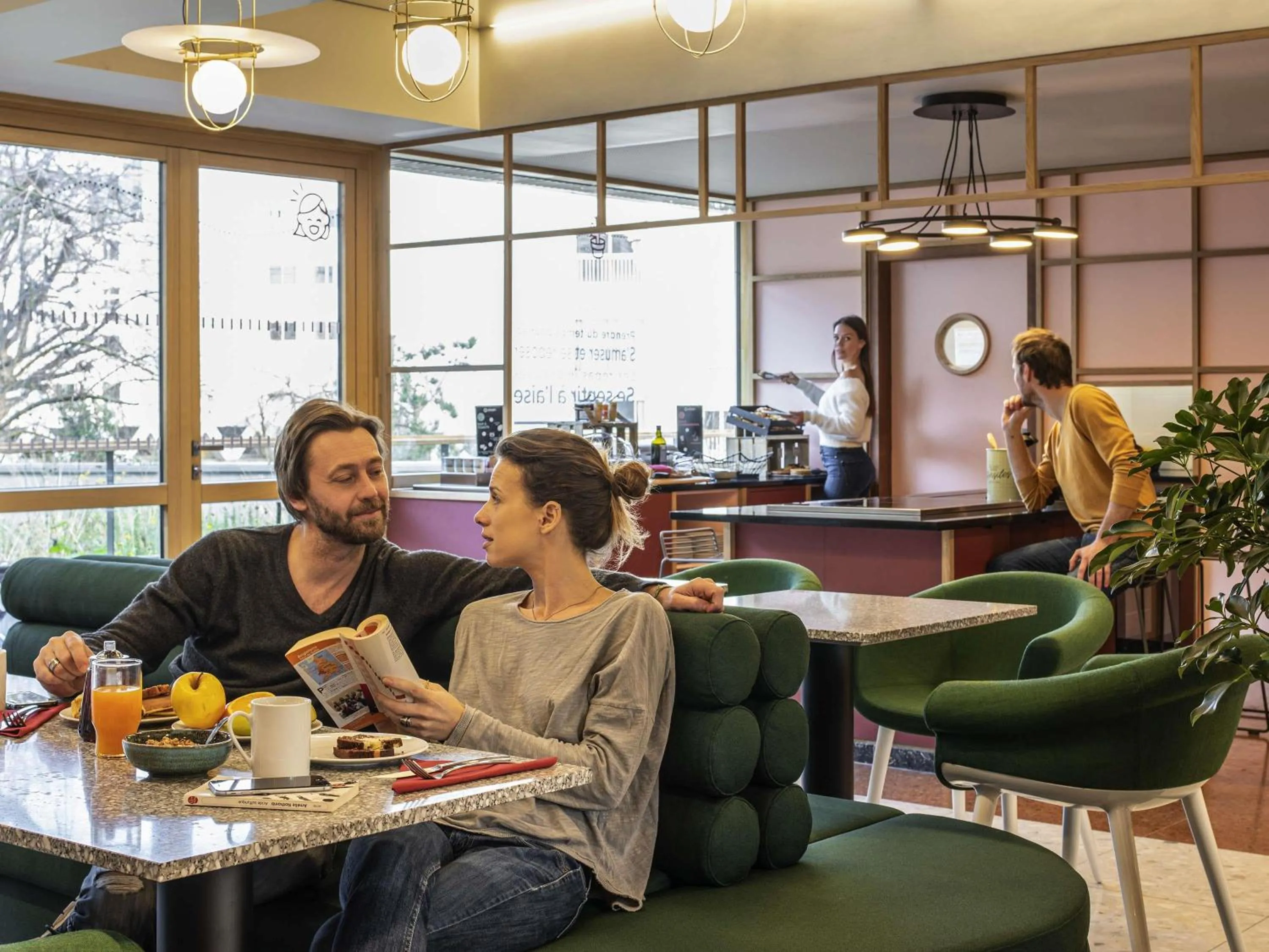 Breakfast in Aparthotel Adagio Paris Nation
