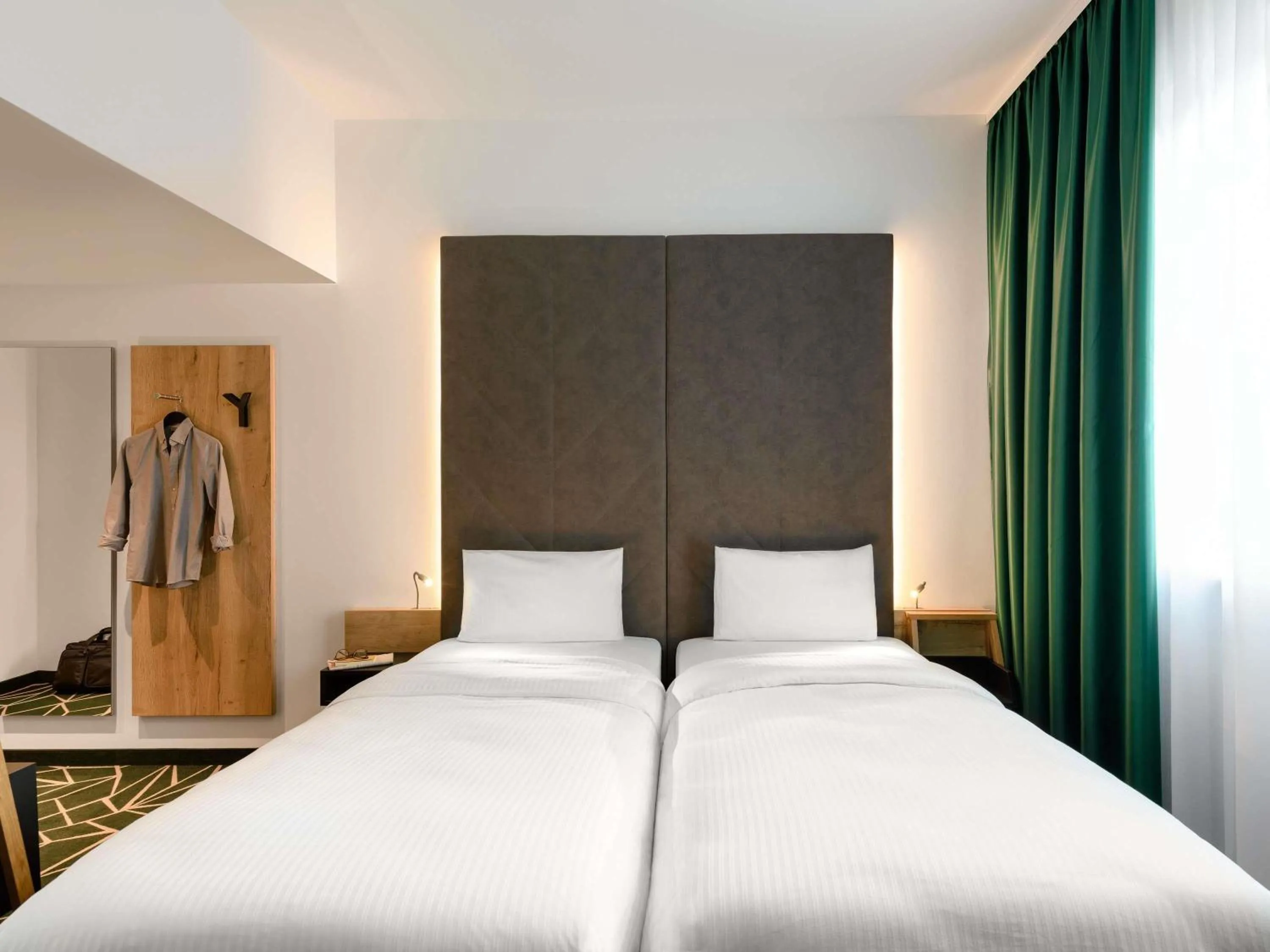 Bedroom, Bed in Ibis Styles Aschaffenburg