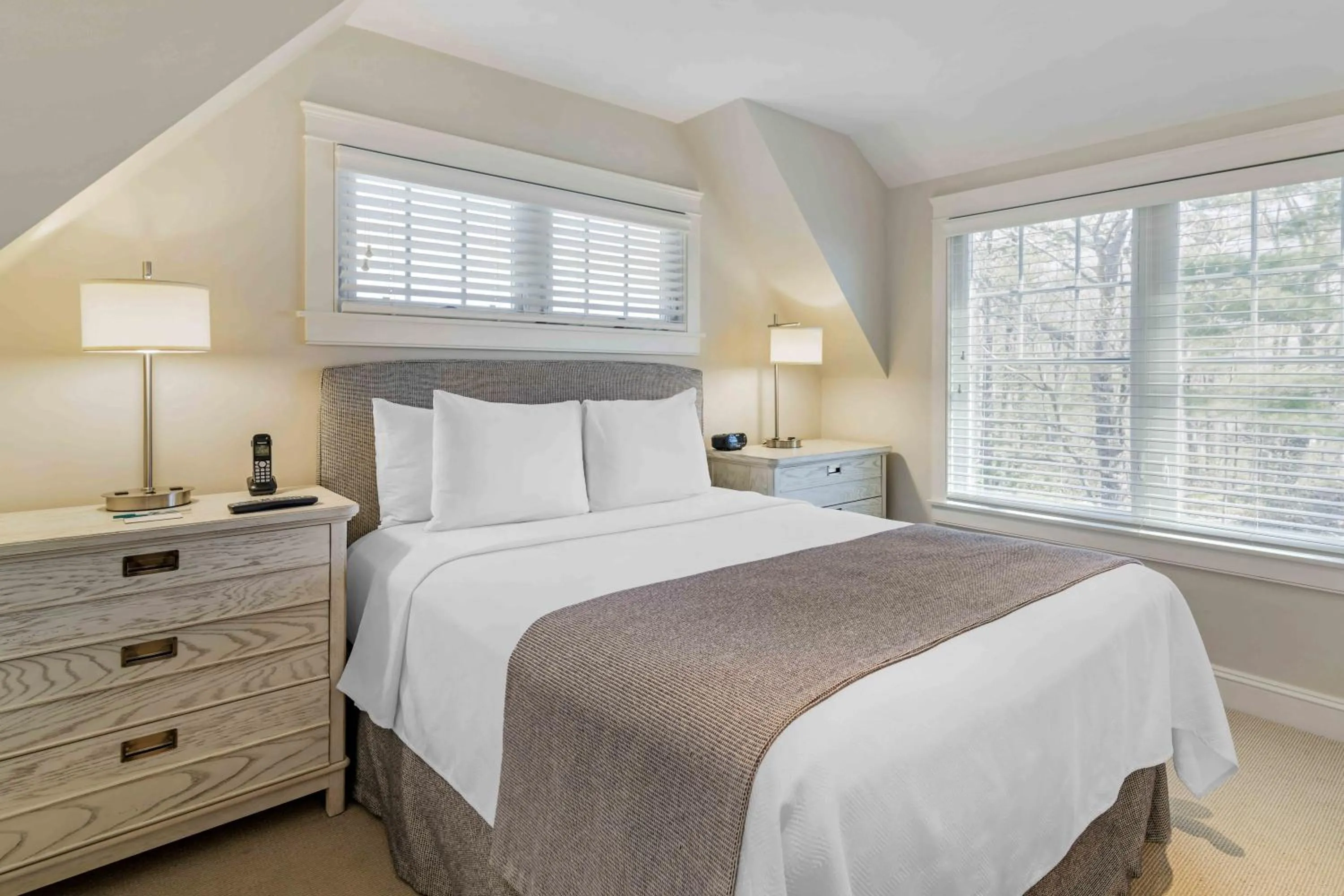 Bed in Juniper Hill Inn