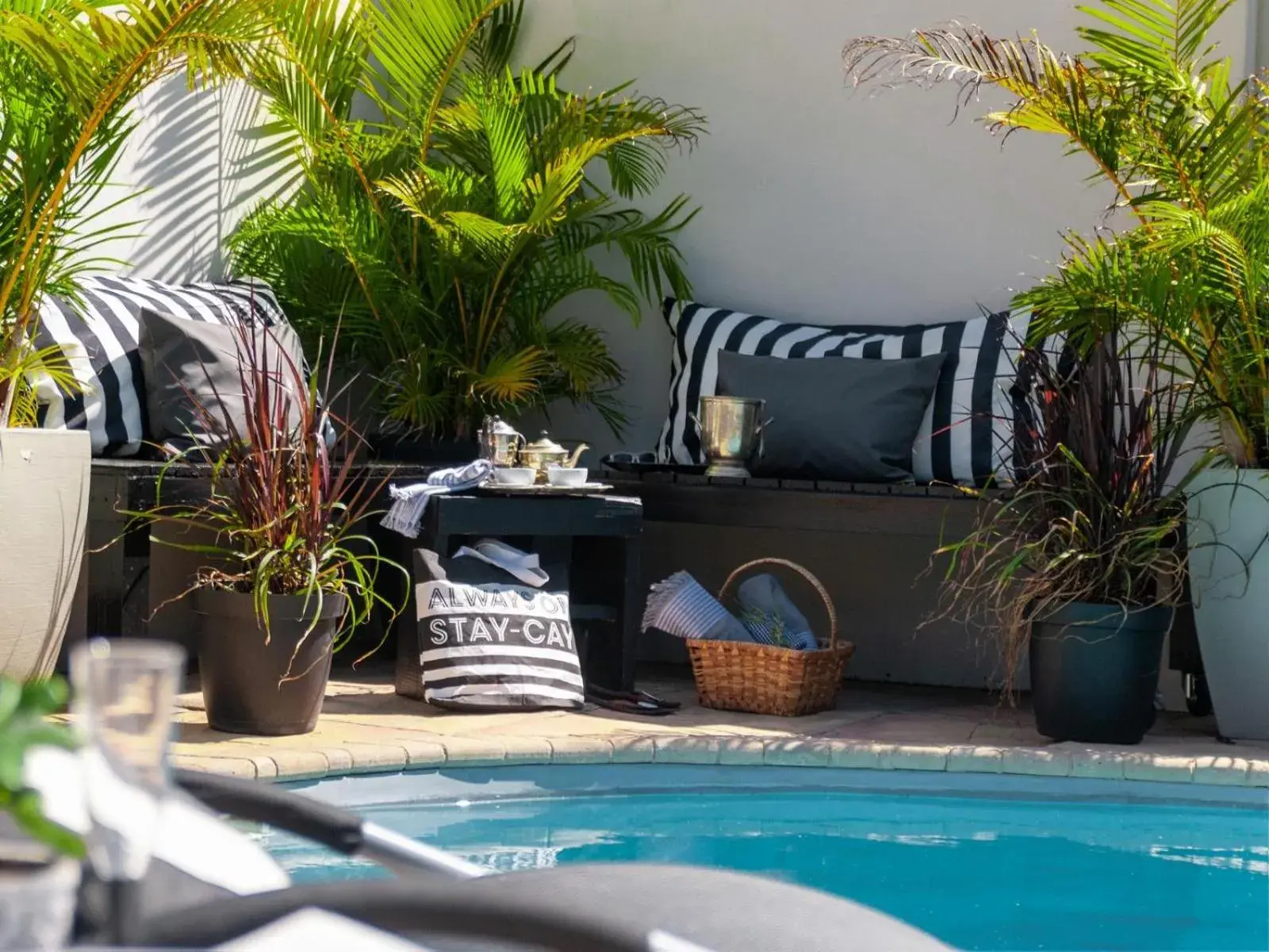 Deluxe Double Room with Shower in Villa Palmera Deluxe Double Room with Shower in Villa Palmera