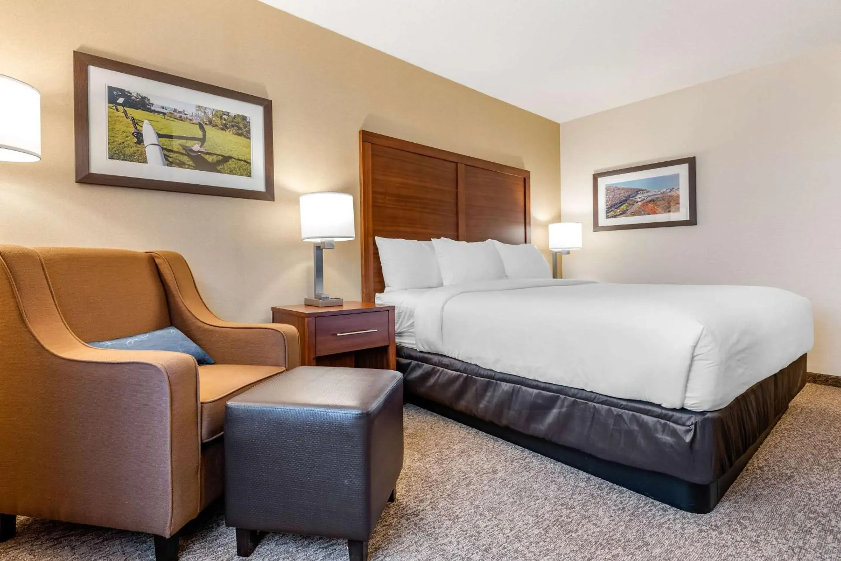 Bedroom, Bed in Comfort Inn & Suites Bedroom, Bed in Comfort Inn & Suites